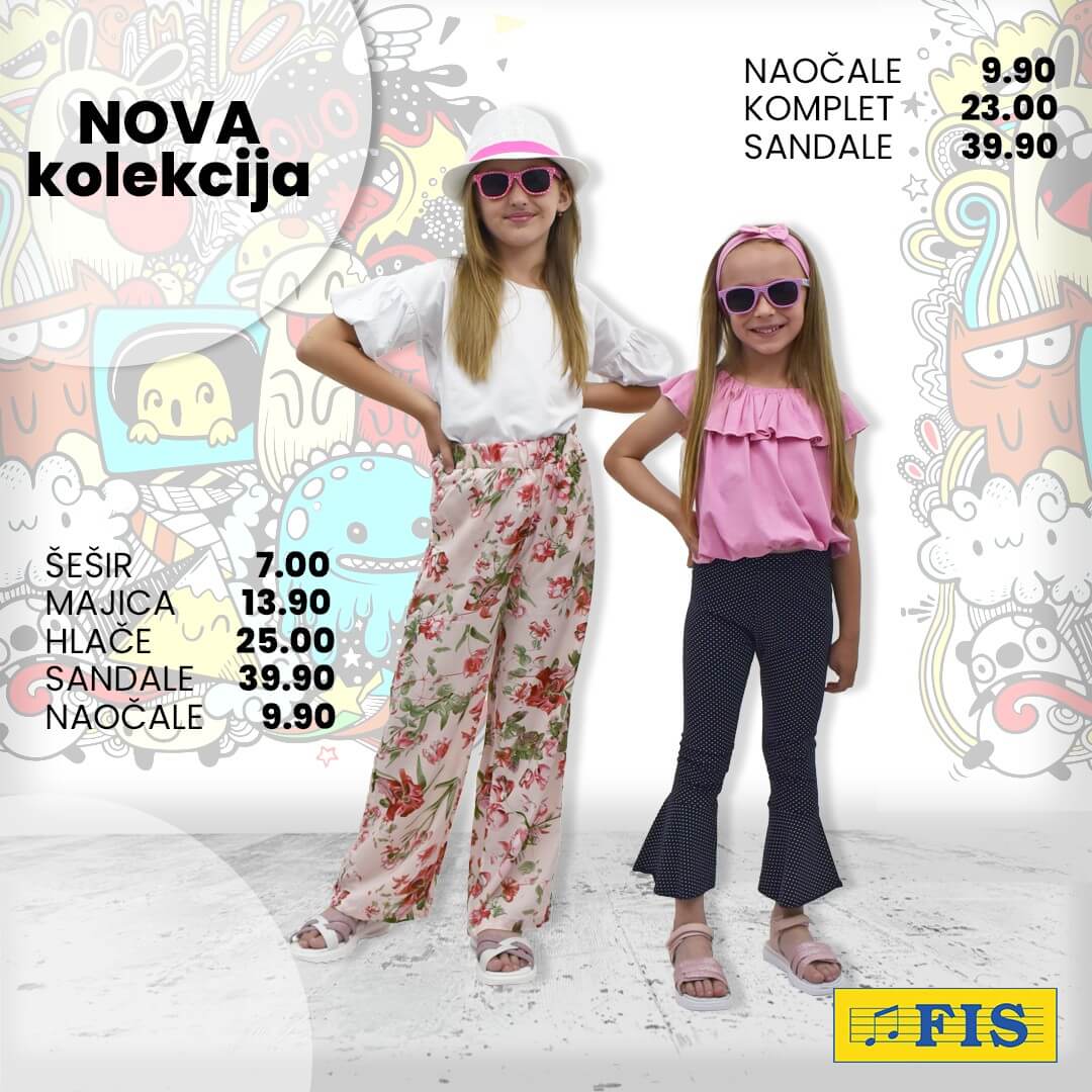 FIS Katalog NOVA KIDS Kolekcija za djevojcice JUN 2022 4