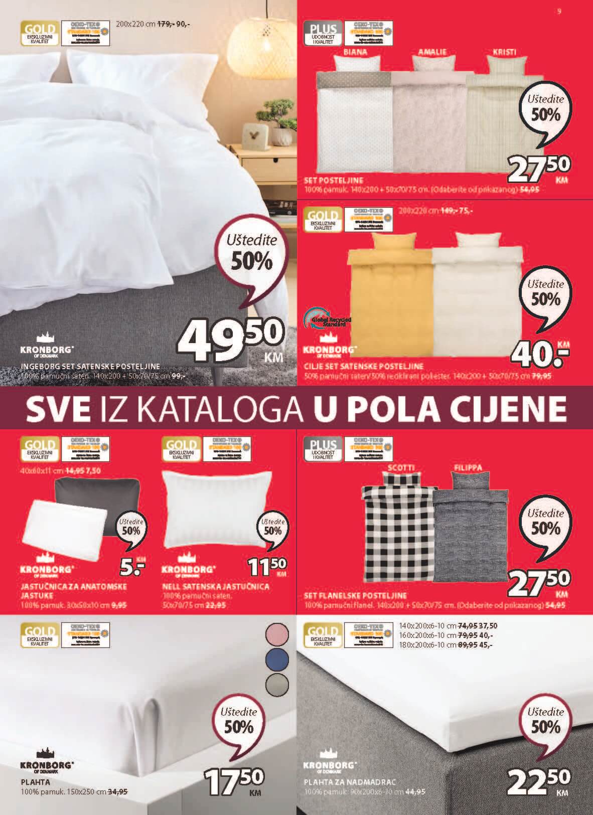 JYSK Katalog BiH AVGUST 2022 SVE u POLA cijene do 24.8.2022. Page 10