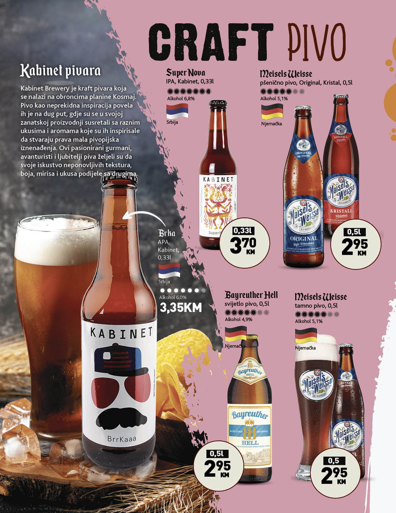 KONZUM Katalog piva AVGUST 2022 super cijene do 31.8.2022. Page 14