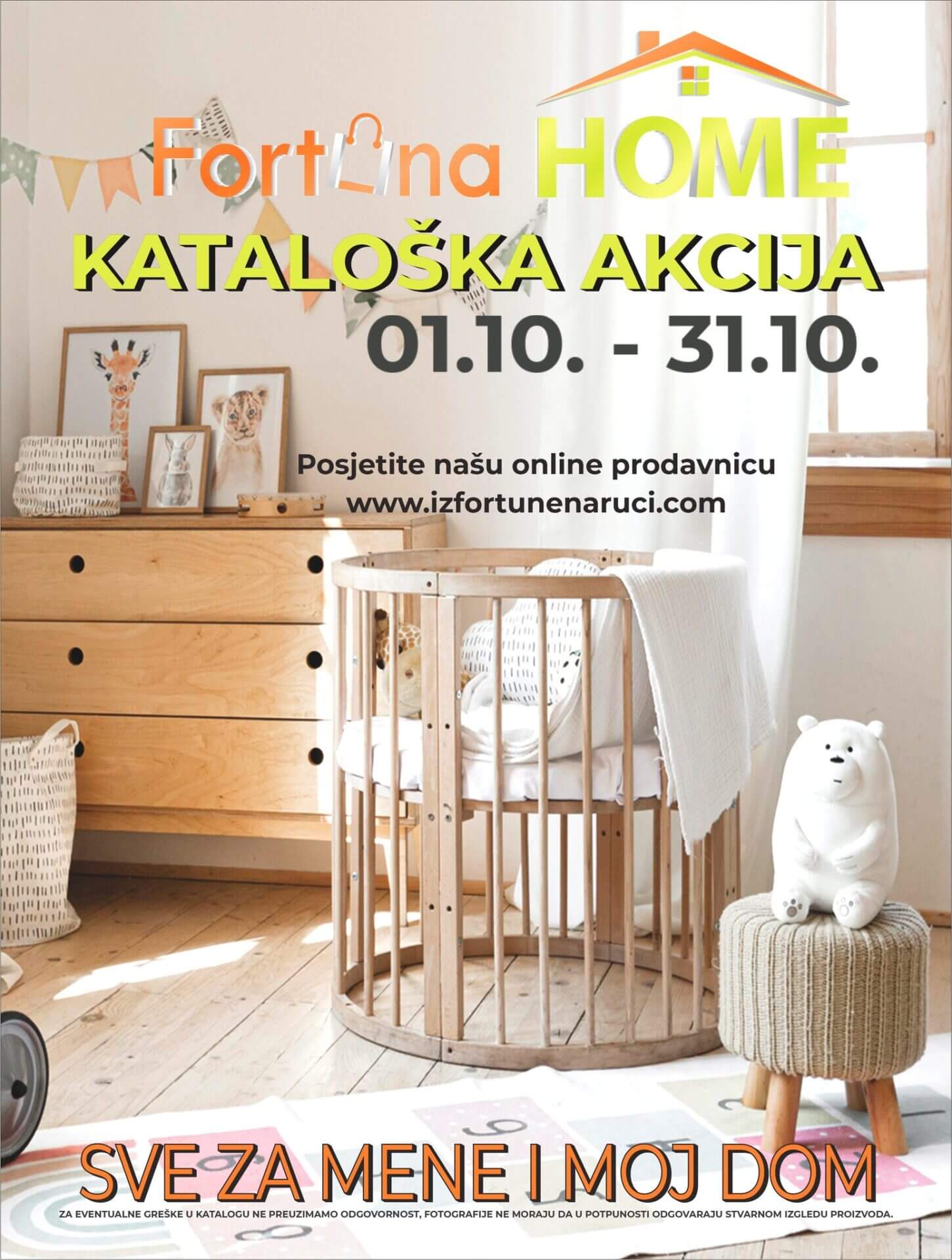 FORTUNA home katalog OKTOBAR 2022 super akcija od 1.10. do 31.10.2022 1