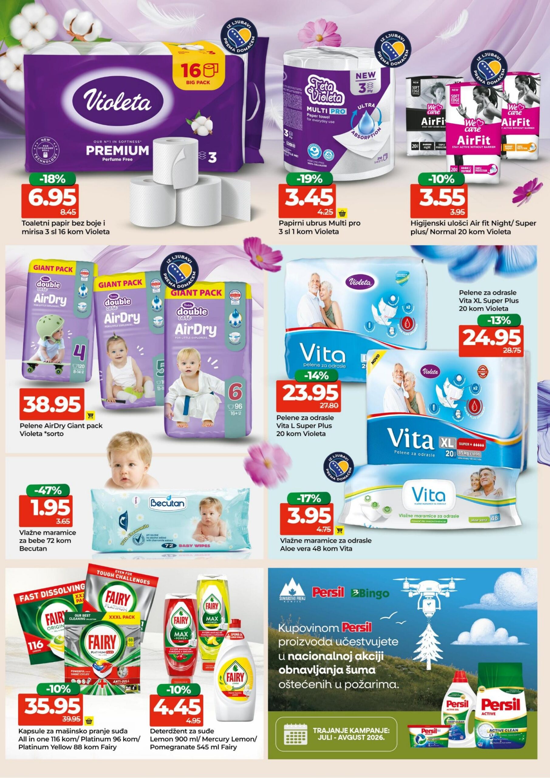 Bingo katalog akcija strana 14 – važi od 21.7. do 2.8.2026.