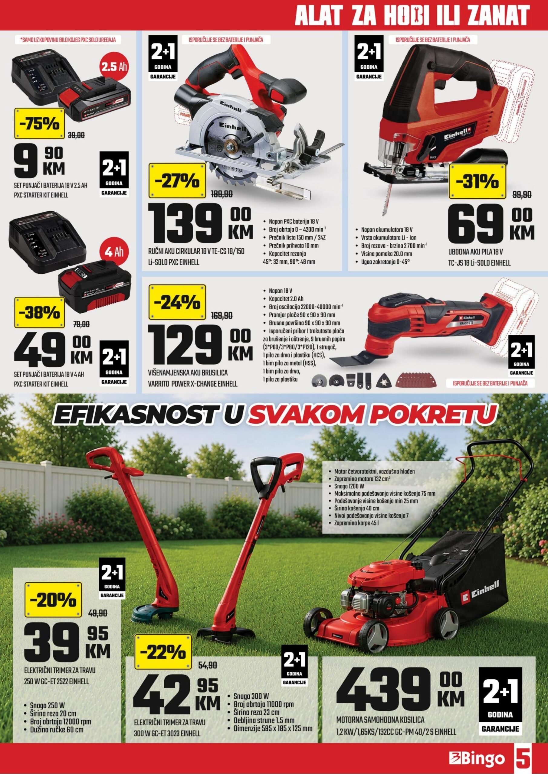 Bingo katalog akcija strana 5 – važi od 11.7. do 11.8.2026.