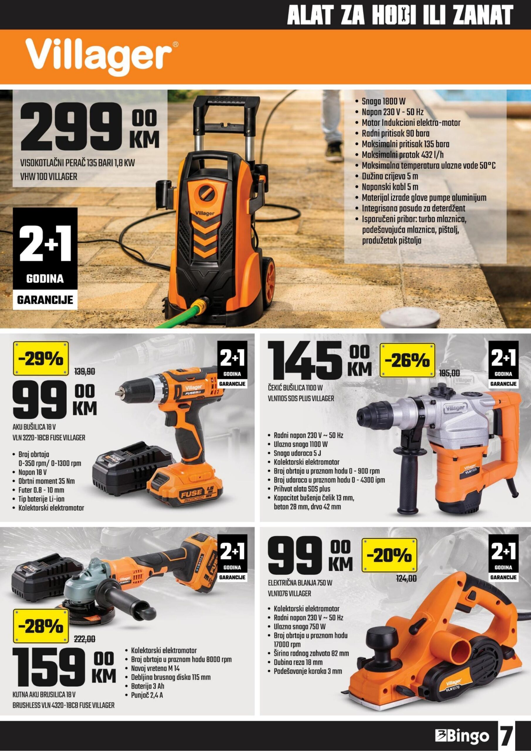 Bingo katalog akcija strana 7 – važi od 11.7. do 11.8.2026.