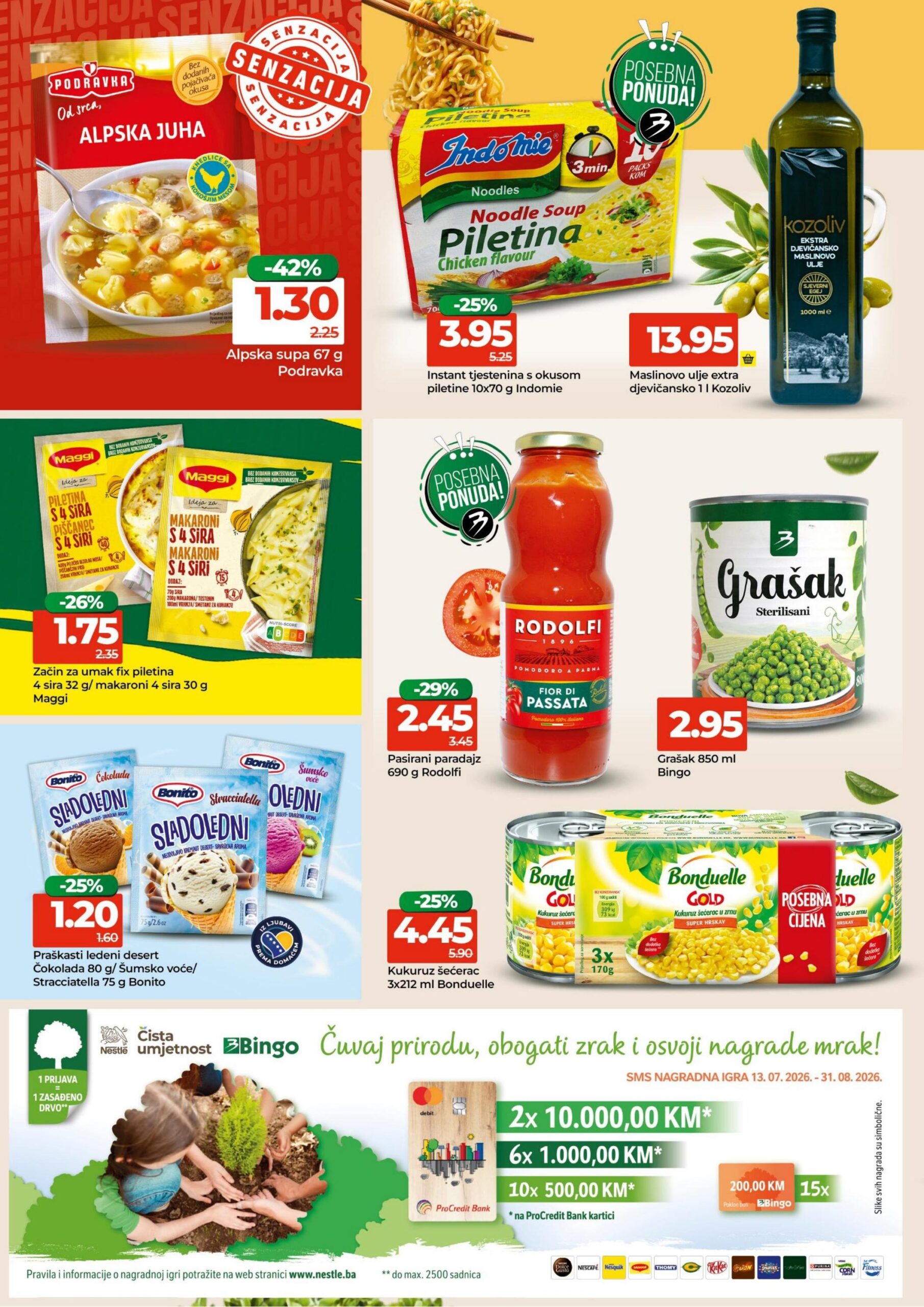 Bingo katalog akcija strana 8 – važi od 21.7. do 2.8.2026.