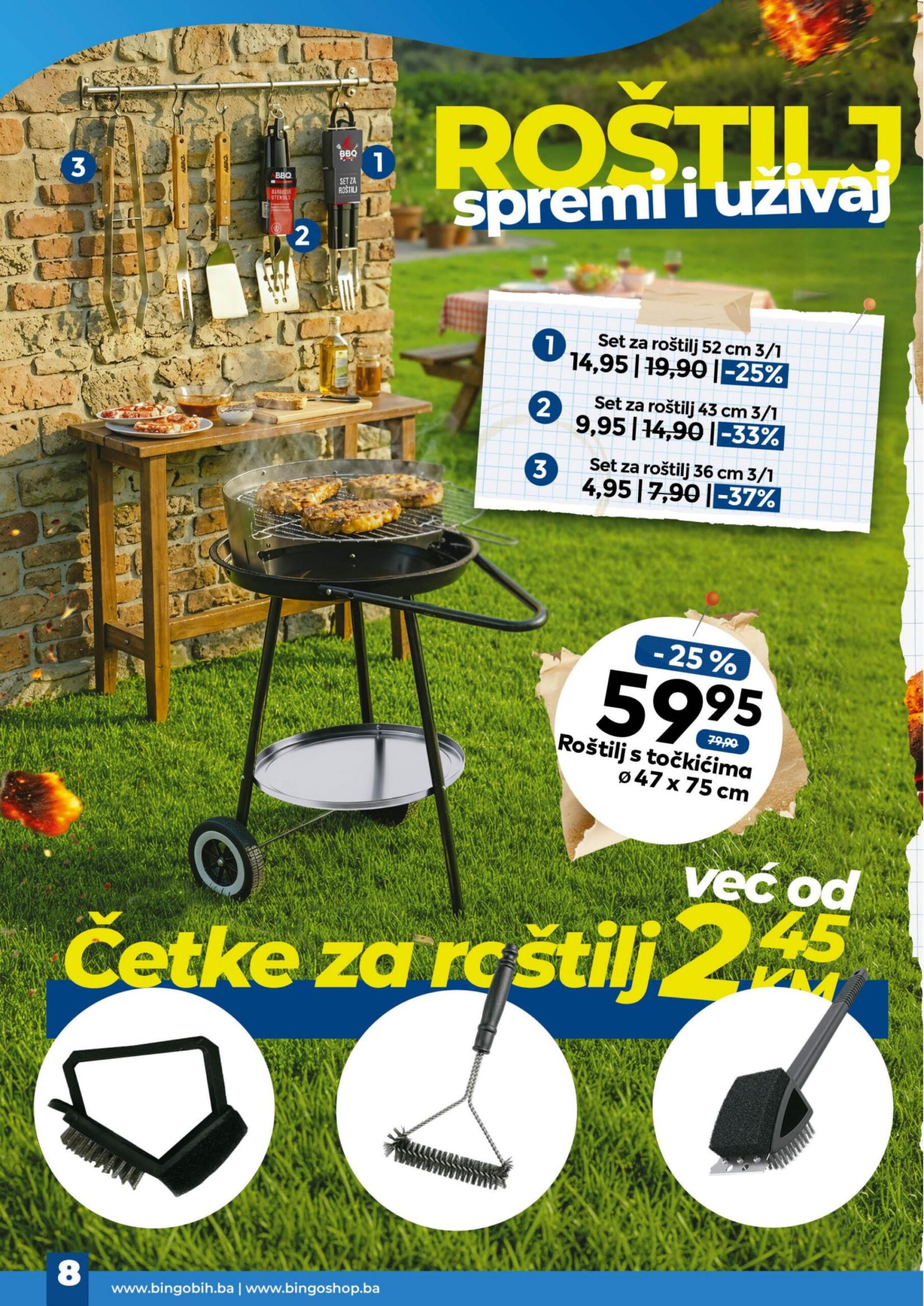 Bingo katalog akcija strana 8 – važi od 10.7. do 10.8.2026.