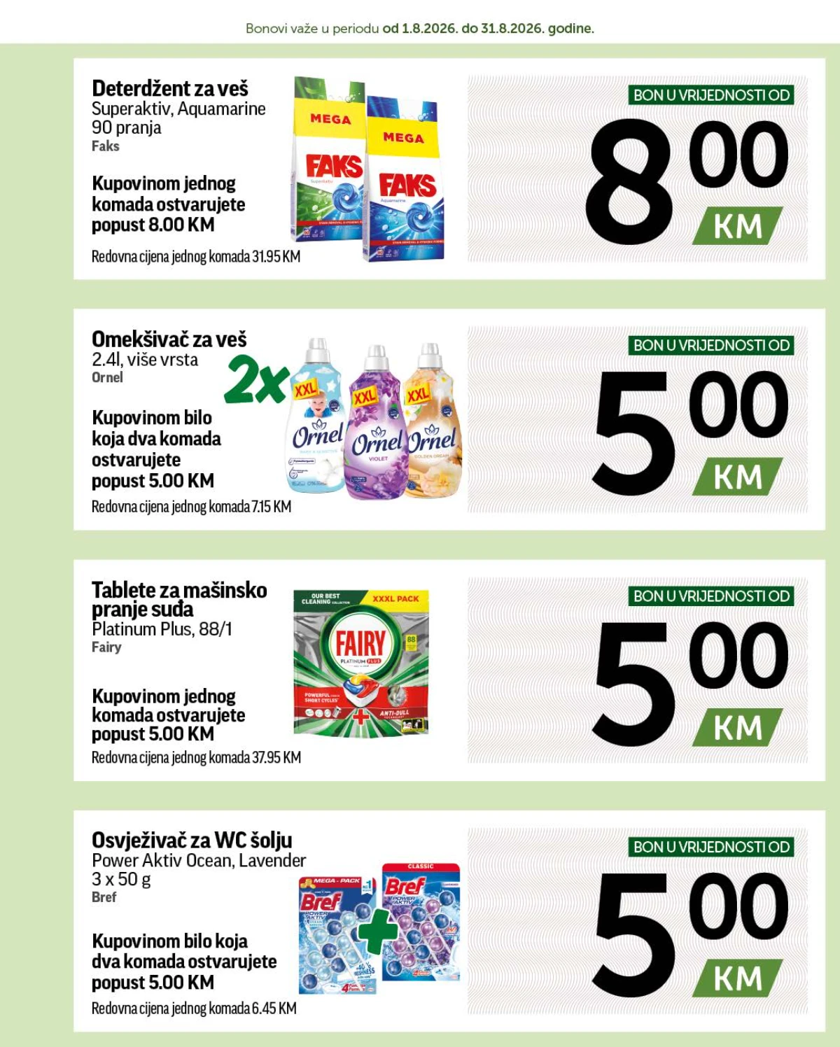 Crvena jabuka katalog akcija strana 11 – važi od 1.8. do 31.8.2026.