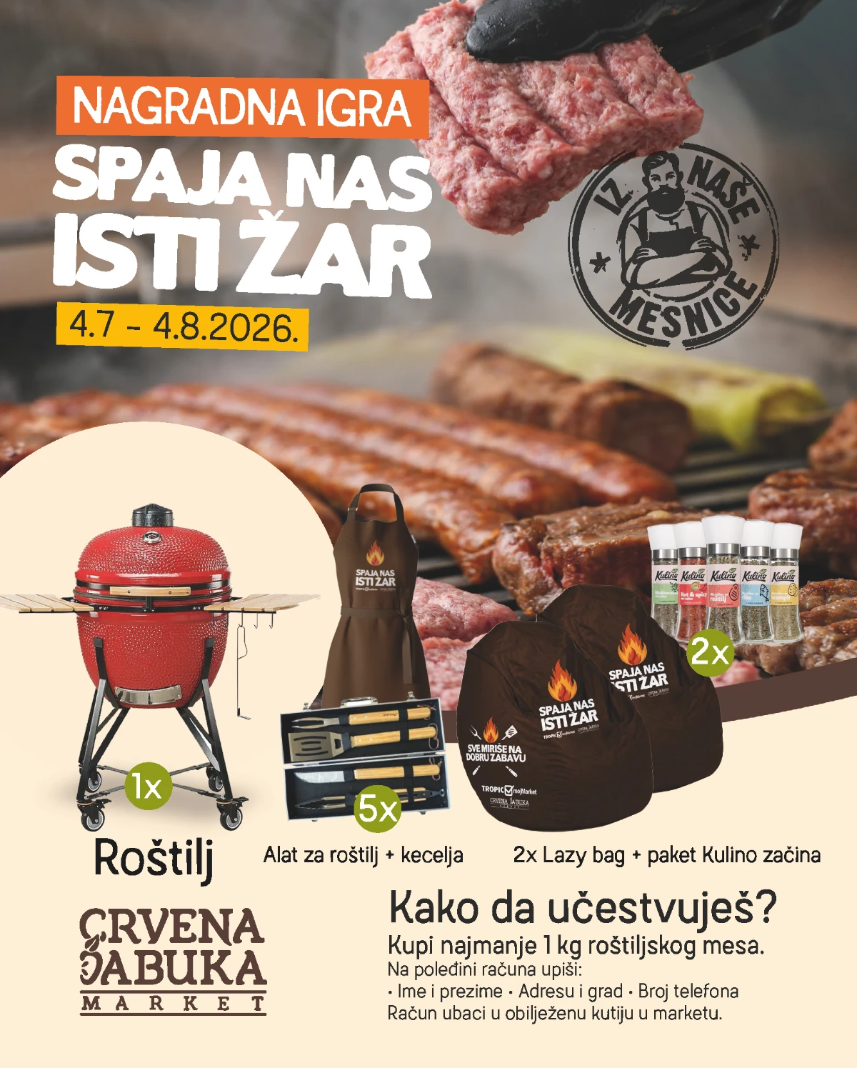 Crvena jabuka katalog akcija strana 14 – važi od 1.7. do 31.7.2026.