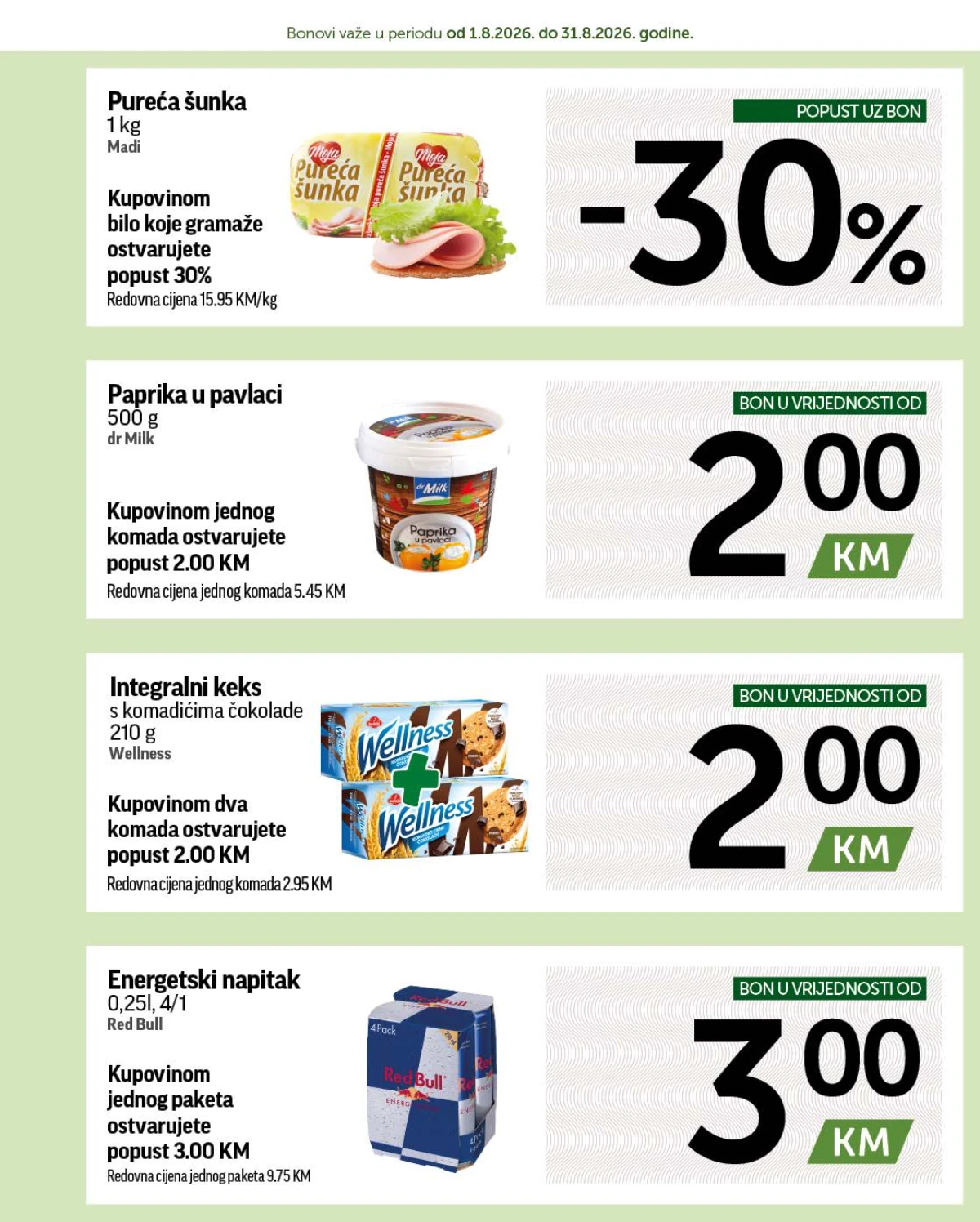 Crvena jabuka katalog akcija strana 6 – važi od 1.8. do 31.8.2026.