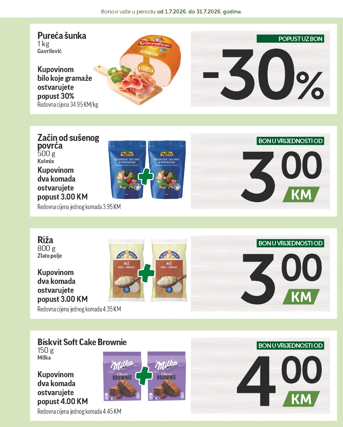 Crvena jabuka katalog akcija strana 7 – važi od 1.7. do 31.7.2026.