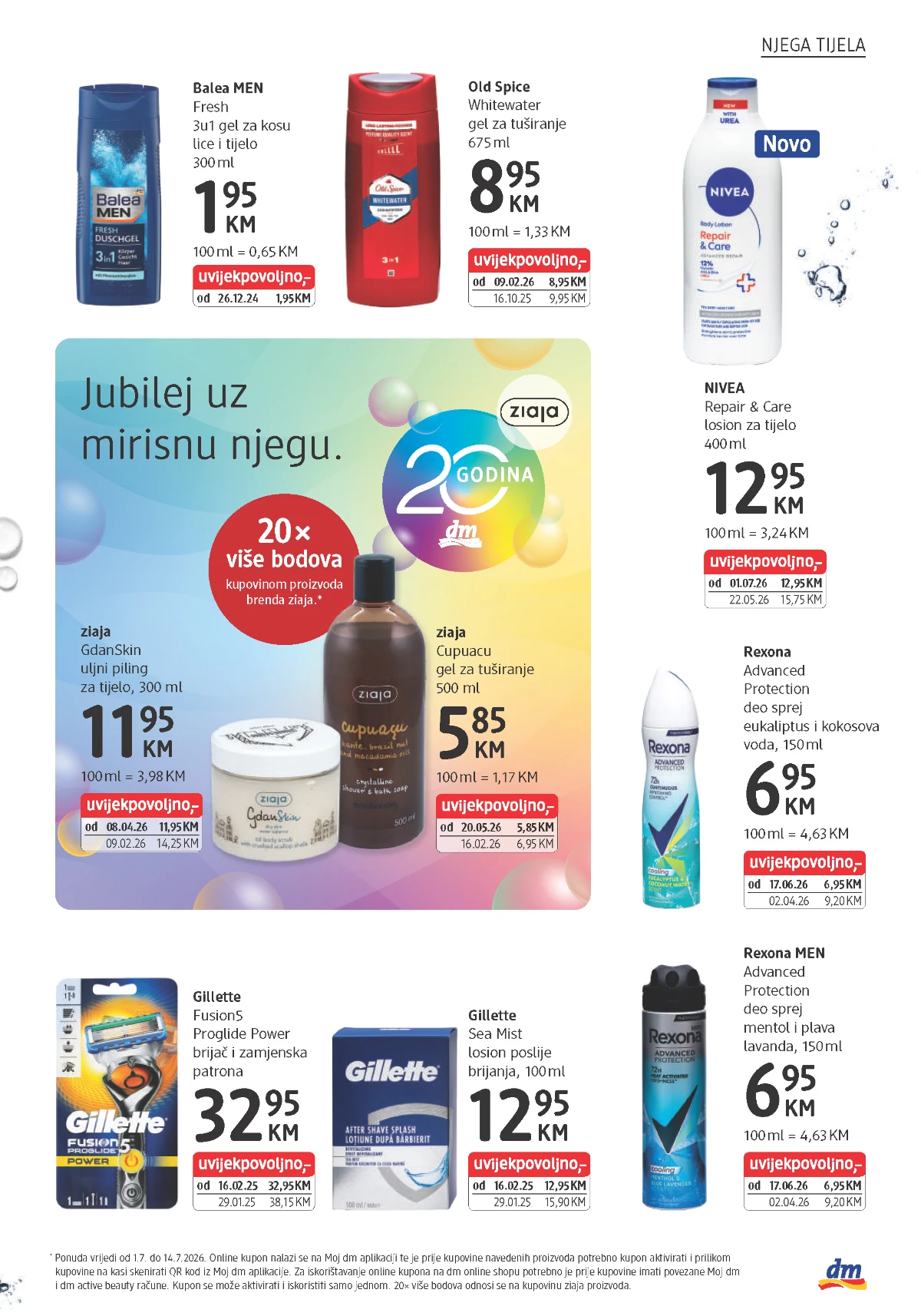 dm katalog akcija strana 11 – važi od 1.7. do 14.7.2026.