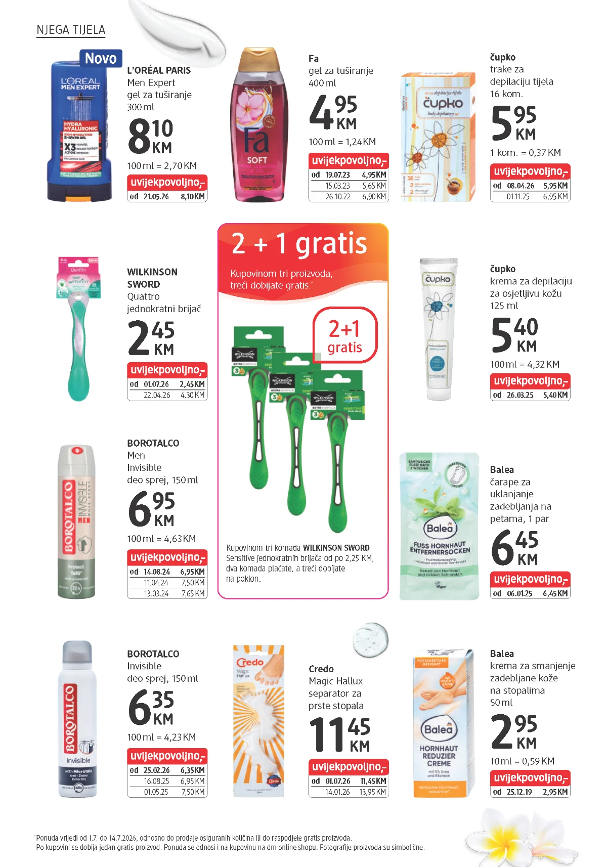 dm katalog akcija strana 12 – važi od 1.7. do 14.7.2026.