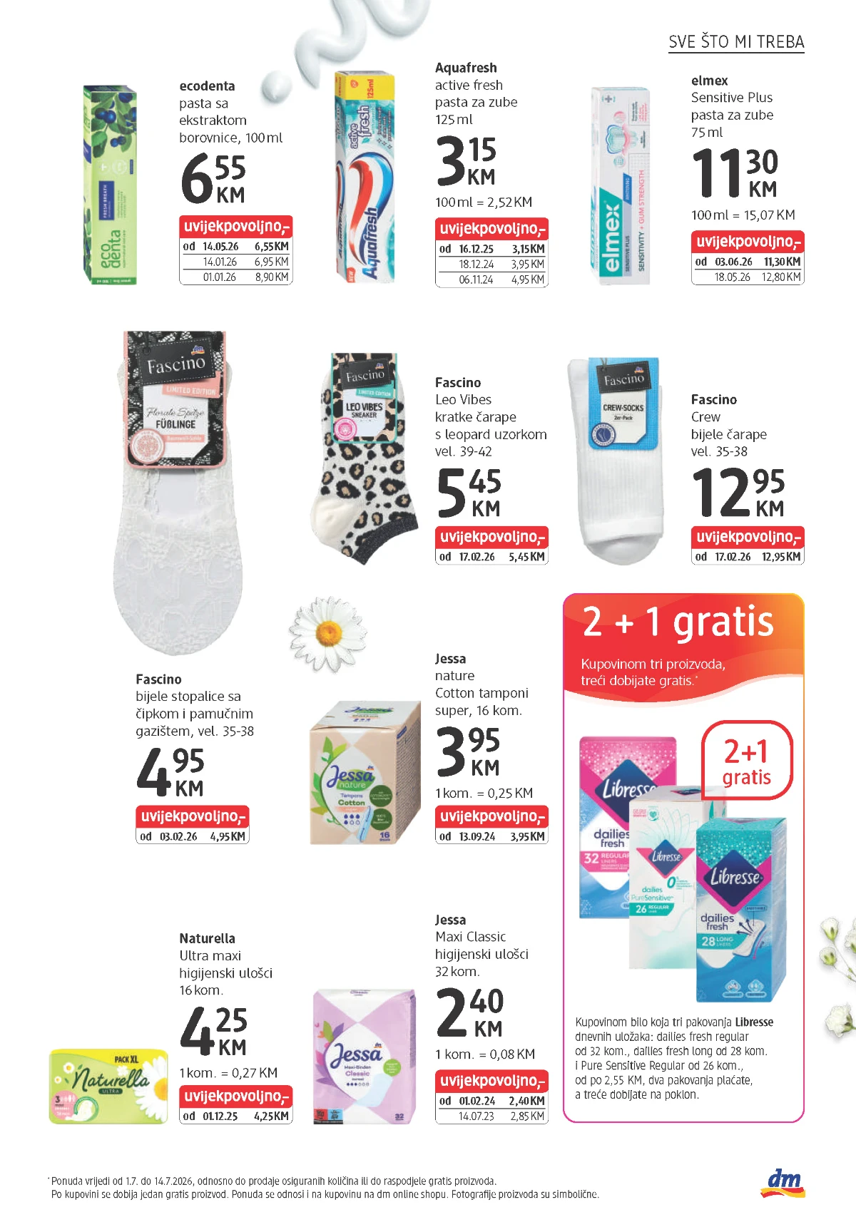dm katalog akcija strana 13 – važi od 1.7. do 14.7.2026.