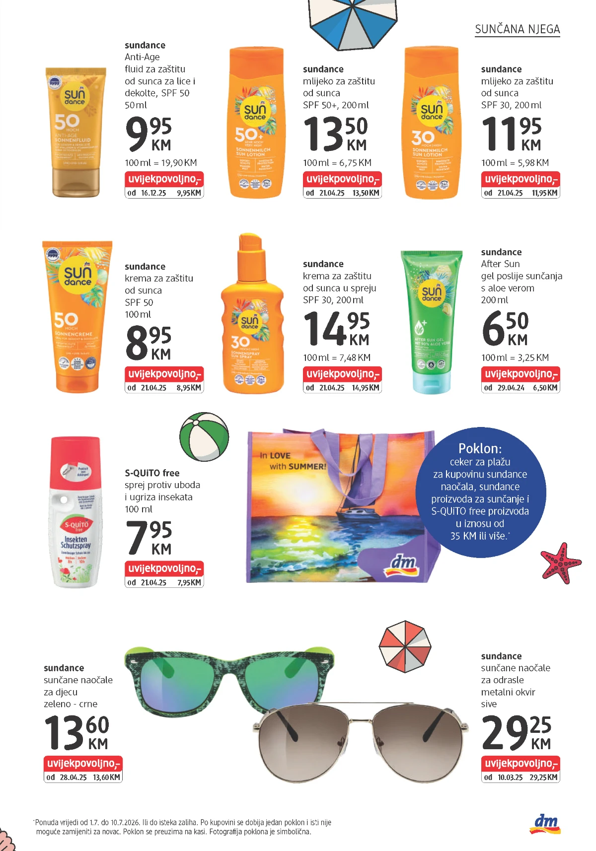 dm katalog akcija strana 17 – važi od 1.7. do 14.7.2026.