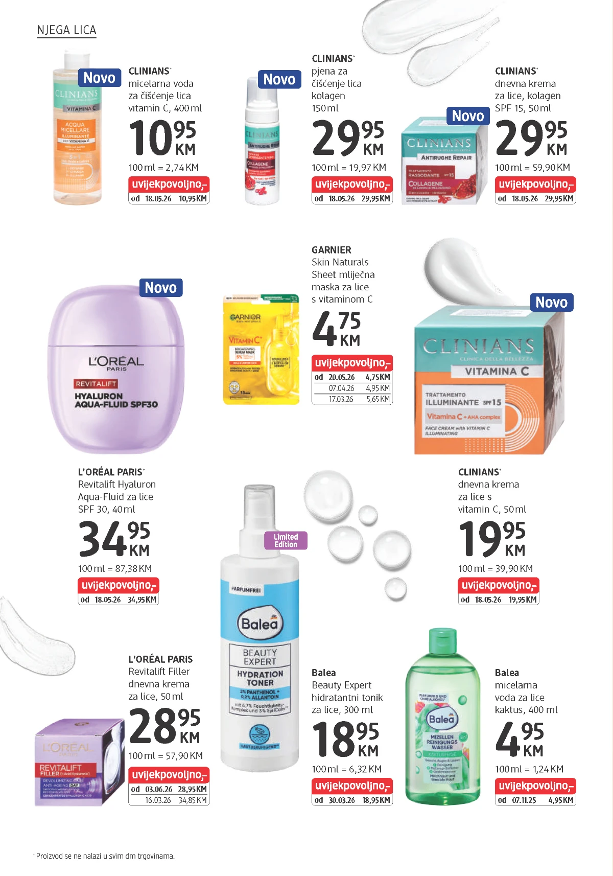 dm katalog akcija strana 18 – važi od 1.7. do 14.7.2026.