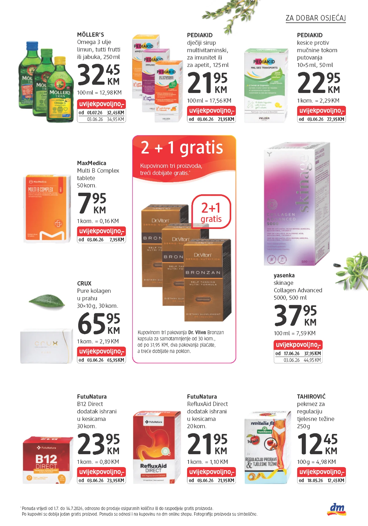 dm katalog akcija strana 29 – važi od 1.7. do 14.7.2026.