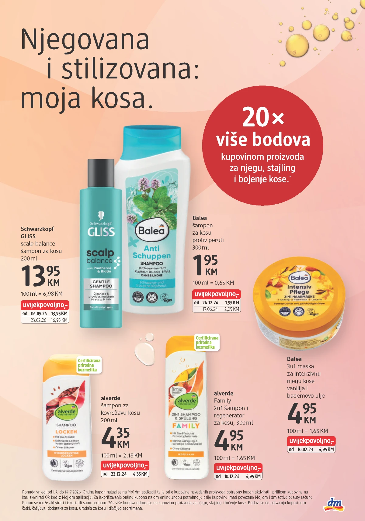 dm katalog akcija strana 3 – važi od 1.7. do 14.7.2026.