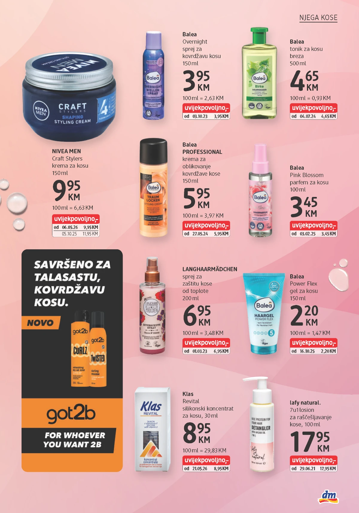 dm katalog akcija strana 9 – važi od 1.7. do 14.7.2026.
