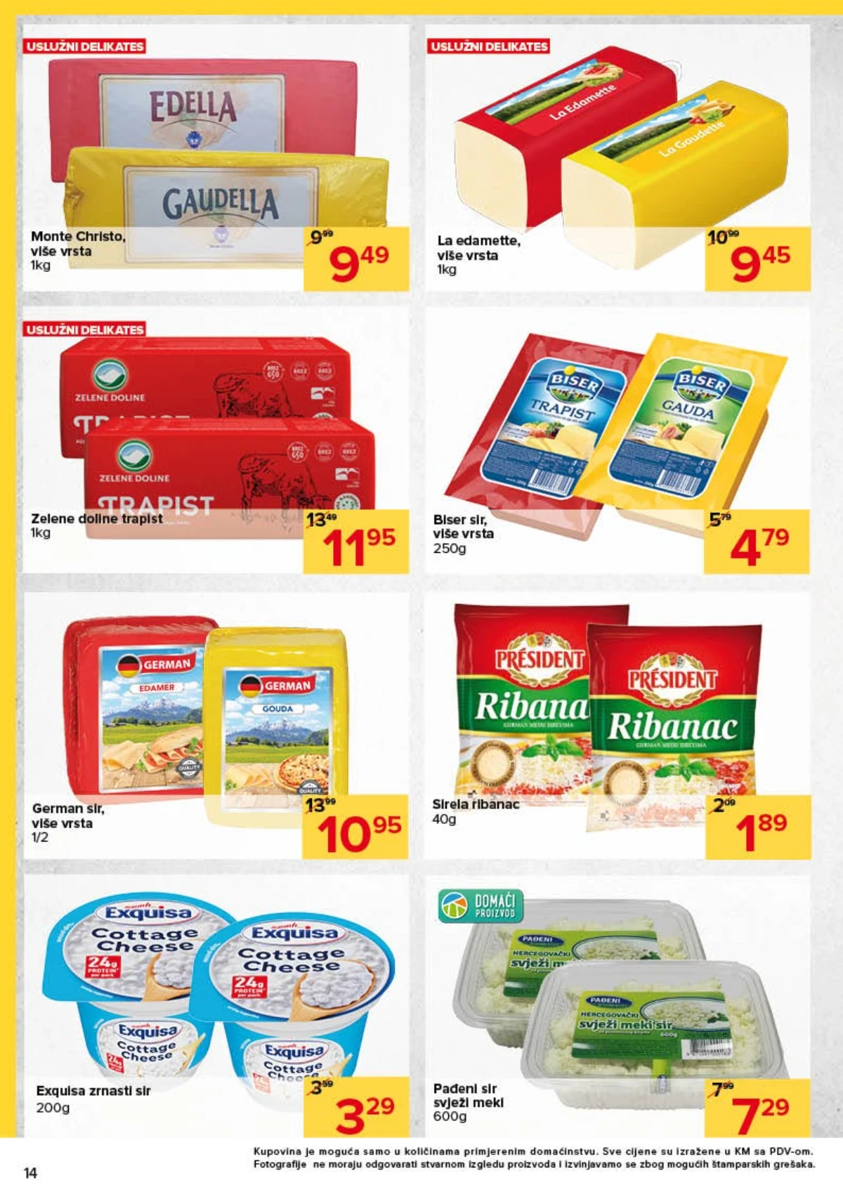 Đurić katalog akcija strana 14 – važi od 30.7. do 12.8.2026.