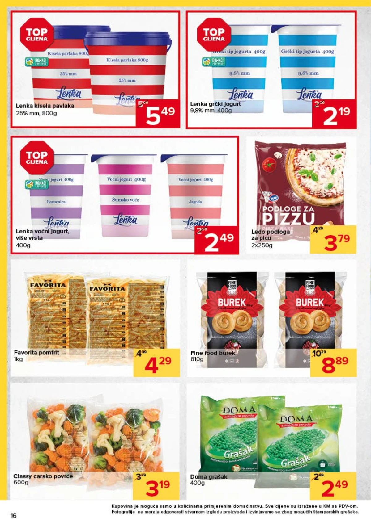 Đurić katalog akcija strana 16 – važi od 30.7. do 12.8.2026.