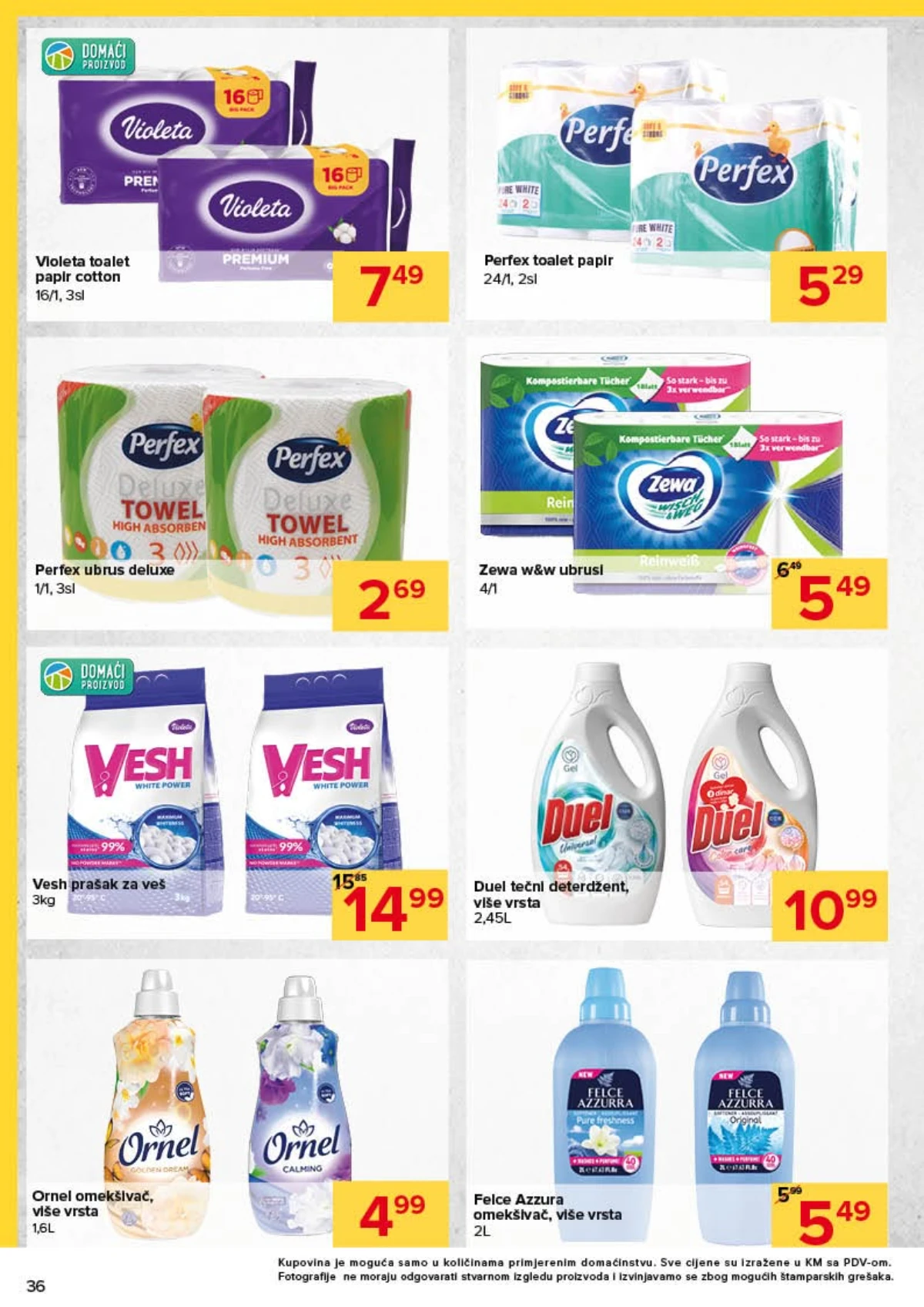 Đurić katalog akcija strana 36 – važi od 30.7. do 12.8.2026.