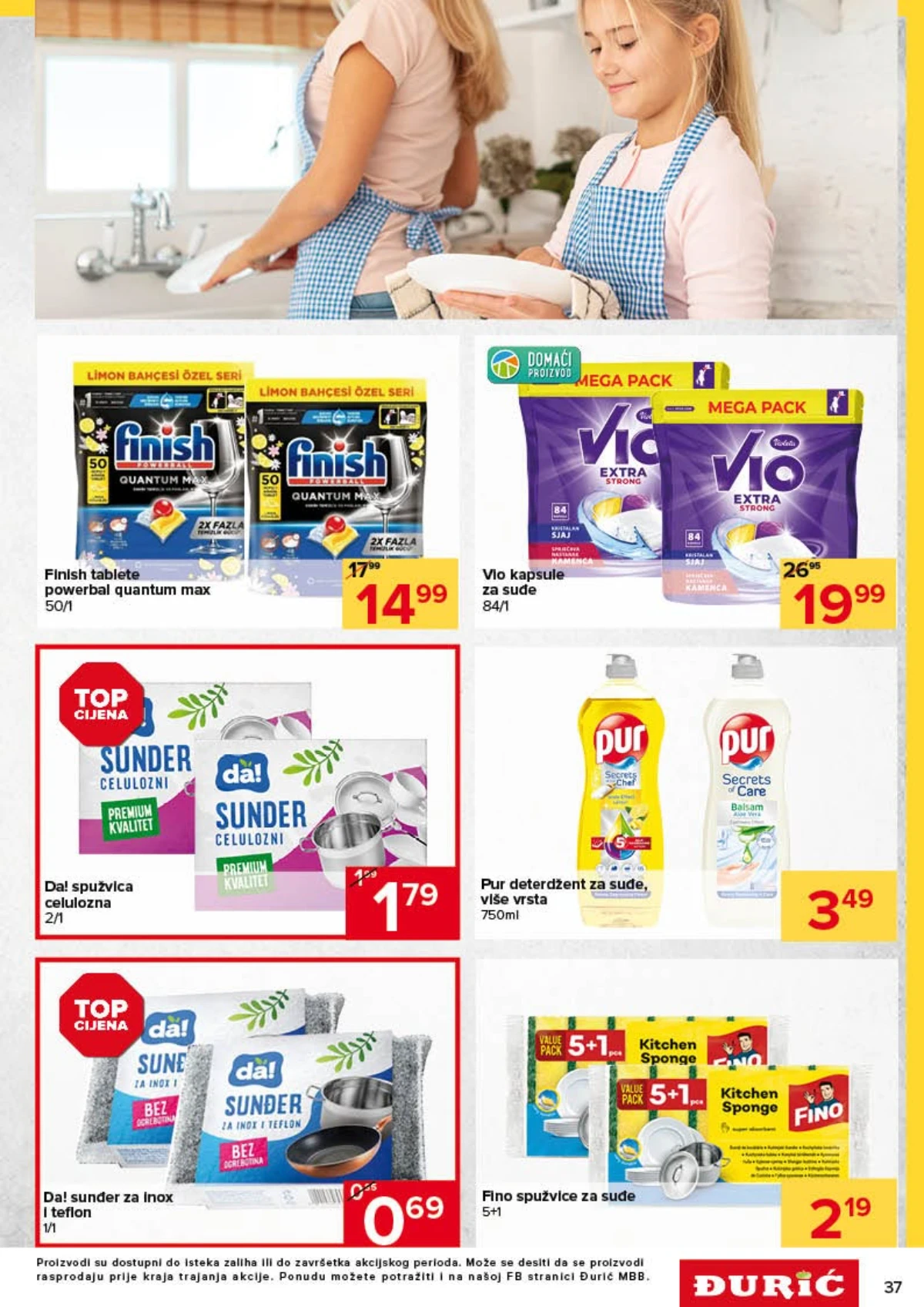Đurić katalog akcija strana 37 – važi od 30.7. do 12.8.2026.