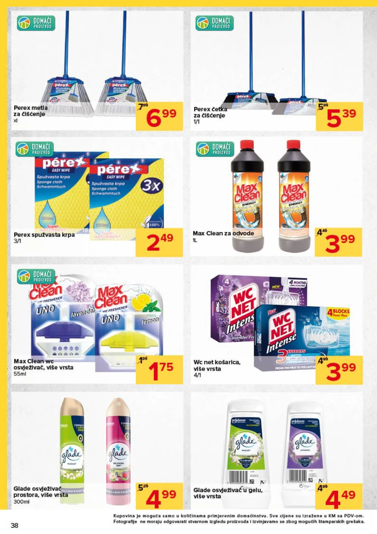 Đurić katalog akcija strana 38 – važi od 30.7. do 12.8.2026.