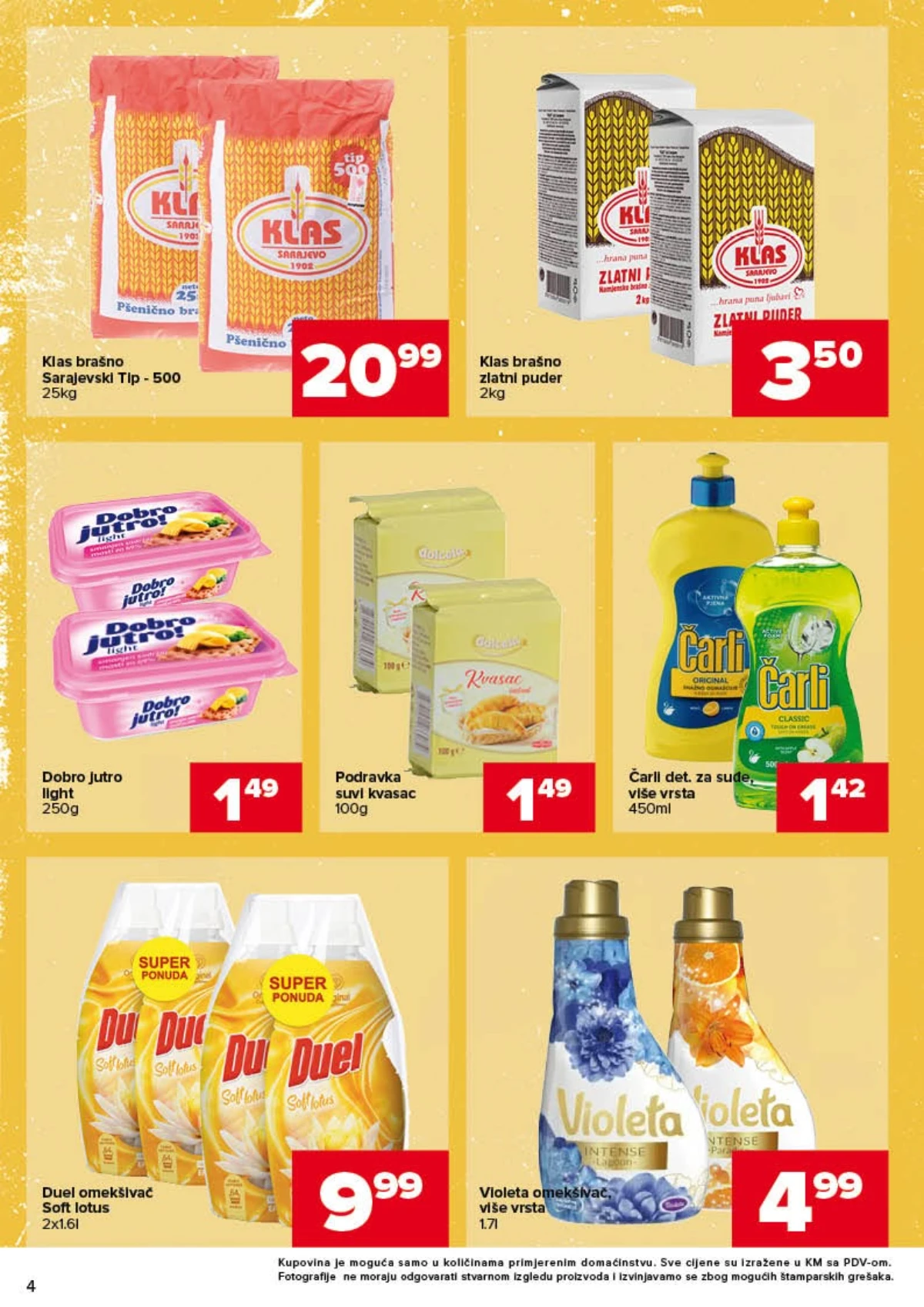 Đurić katalog akcija strana 4 – važi od 30.7. do 12.8.2026.