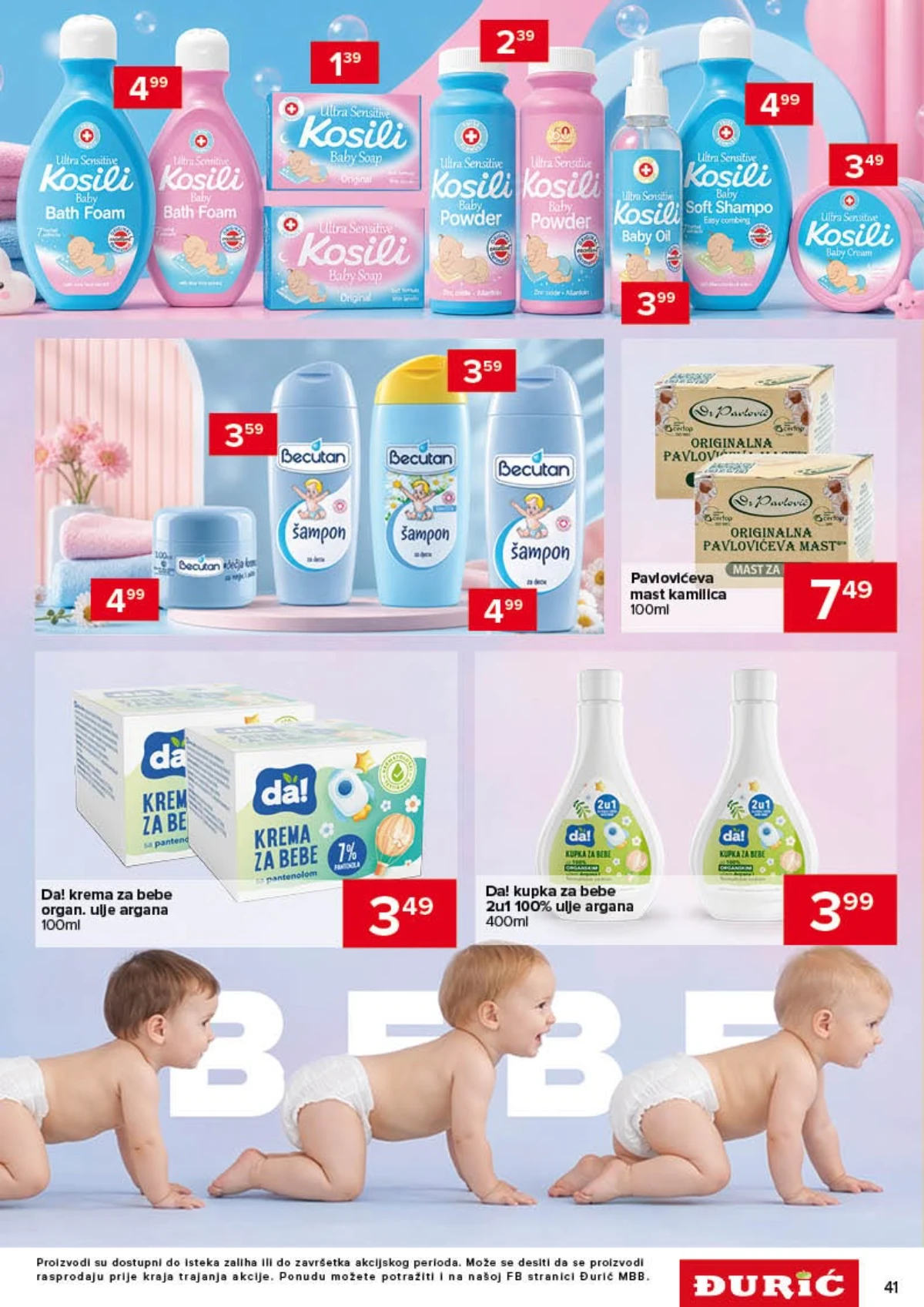 Đurić katalog akcija strana 41 – važi od 30.7. do 12.8.2026.