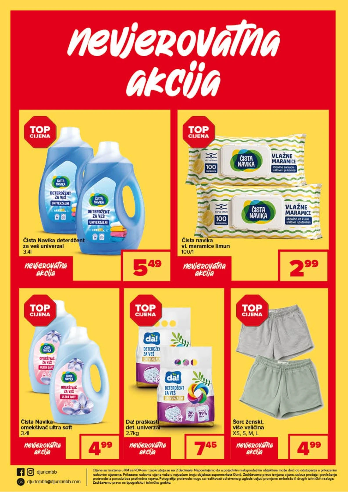 Đurić katalog akcija strana 44 – važi od 30.7. do 12.8.2026.