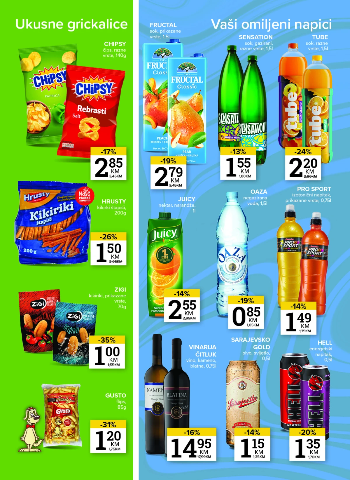 Konzum i Mercator katalog akcija strana 17