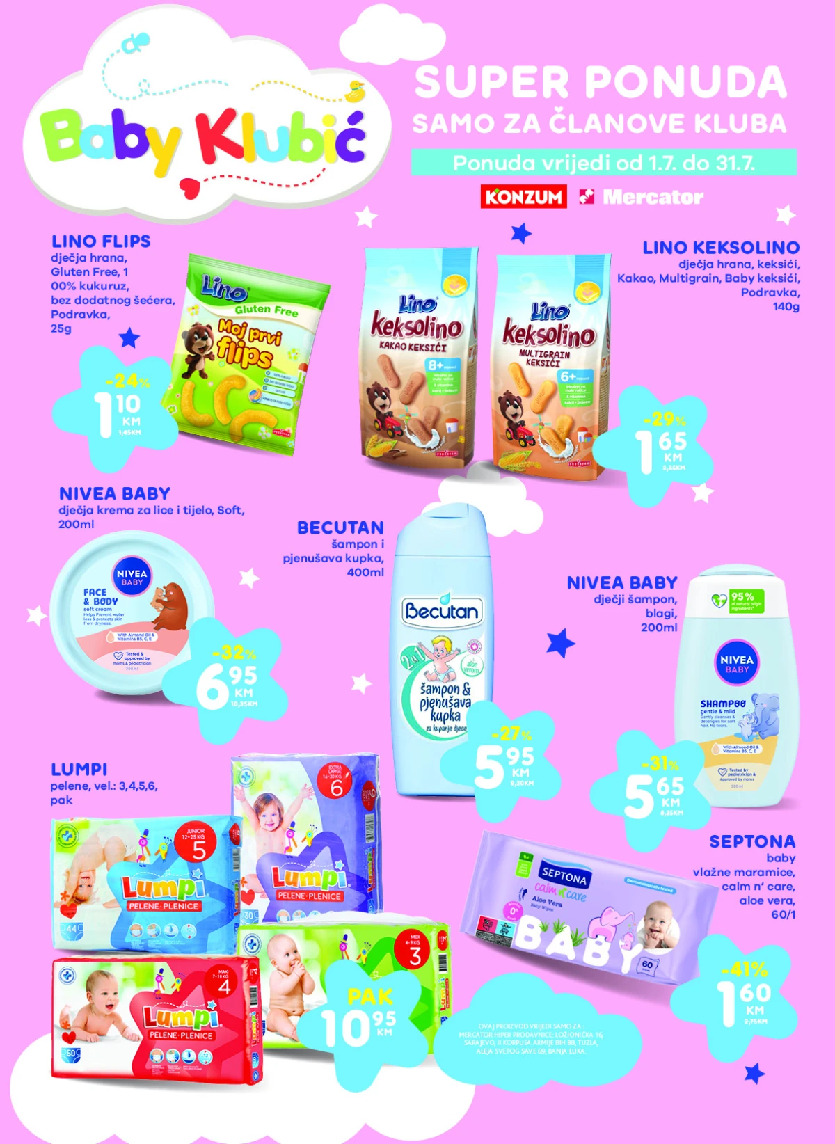 Konzum i Mercator katalog akcija strana 20