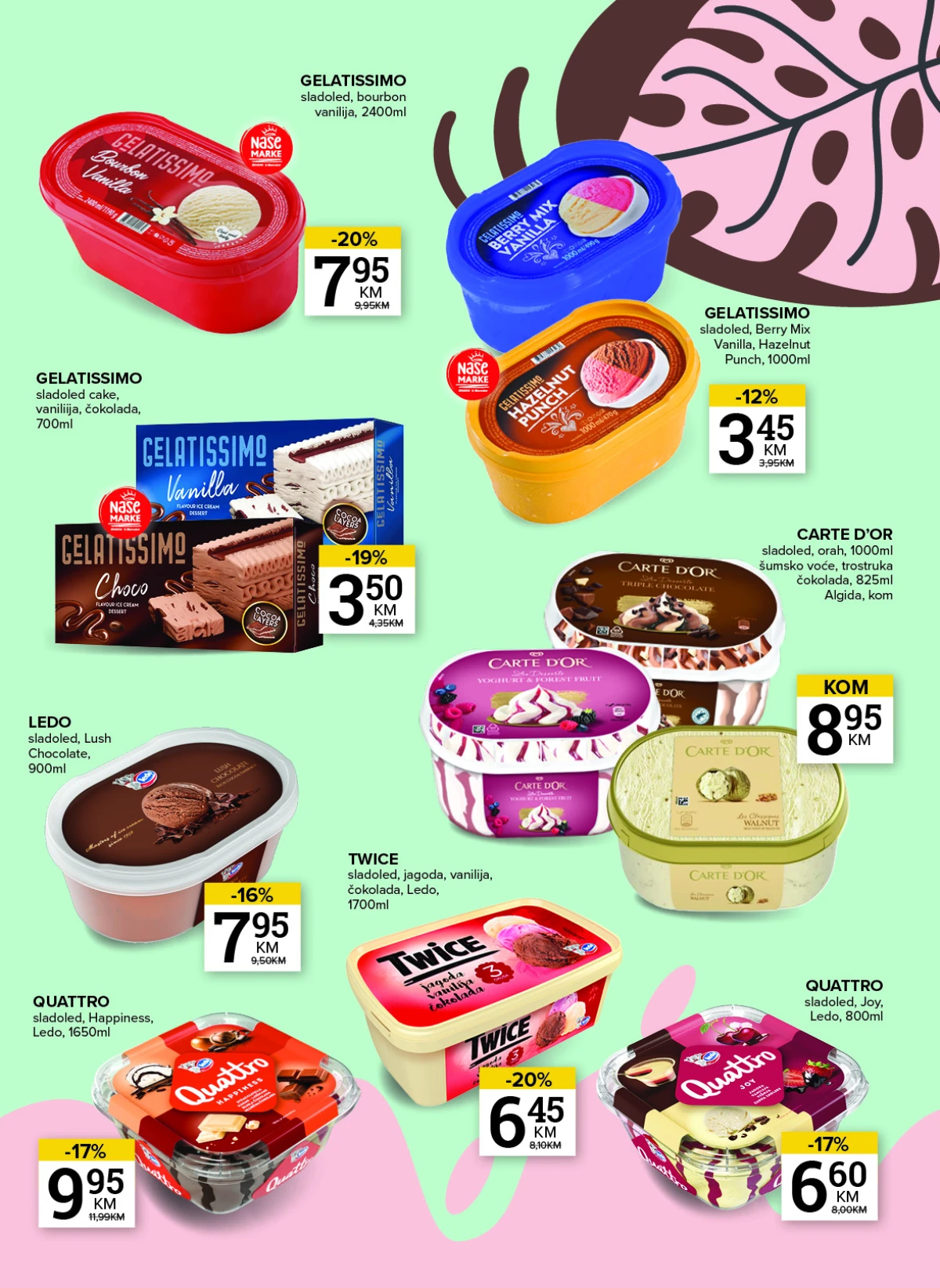 Konzum i Mercator katalog akcija strana 3