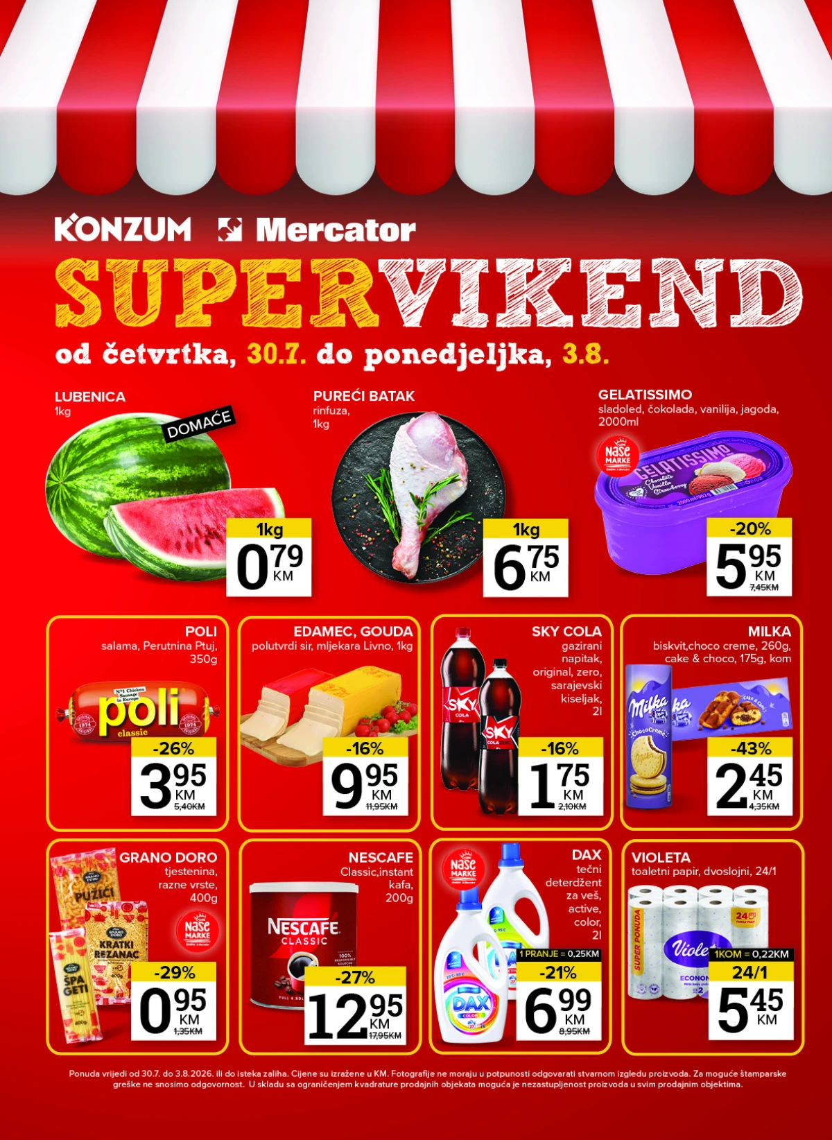 Konzum i Mercator katalog akcija strana 32