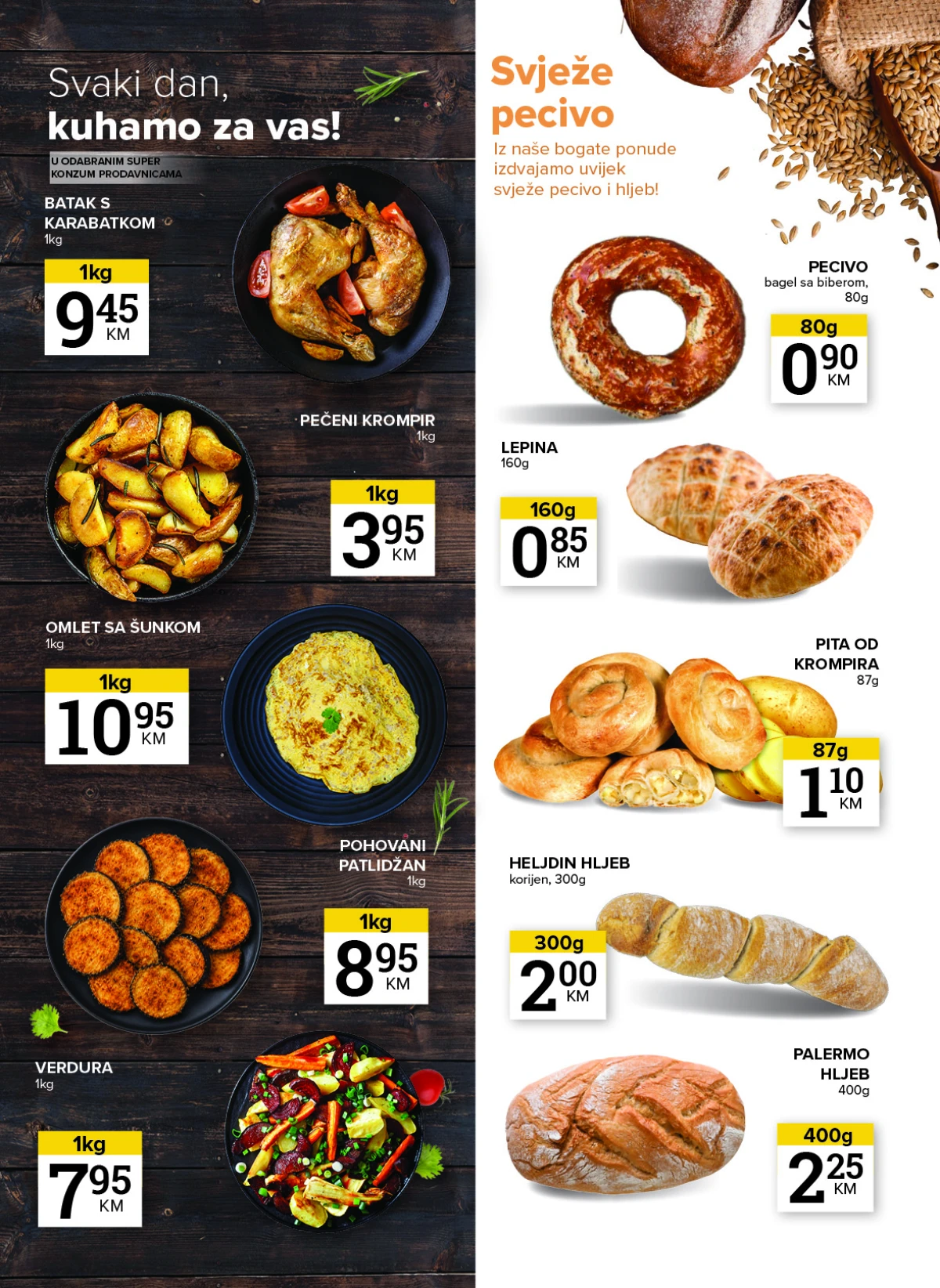 Konzum i Mercator katalog akcija strana 9