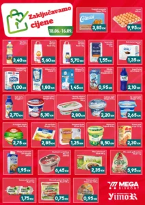 Mega diskont katalog akcija strana 1 – važi od 18.6. do 16.9.2026.