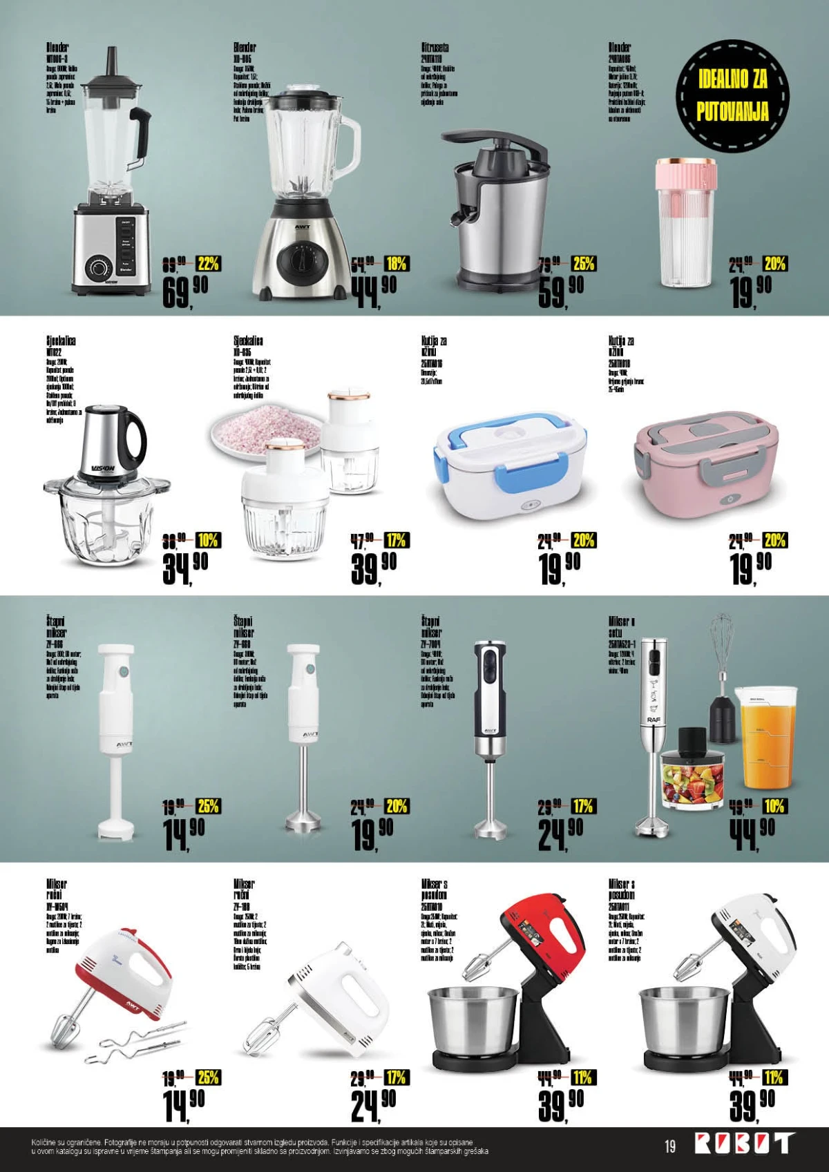 Robot katalog akcija strana 18 – važi od 20.7. do 9.8.2026.