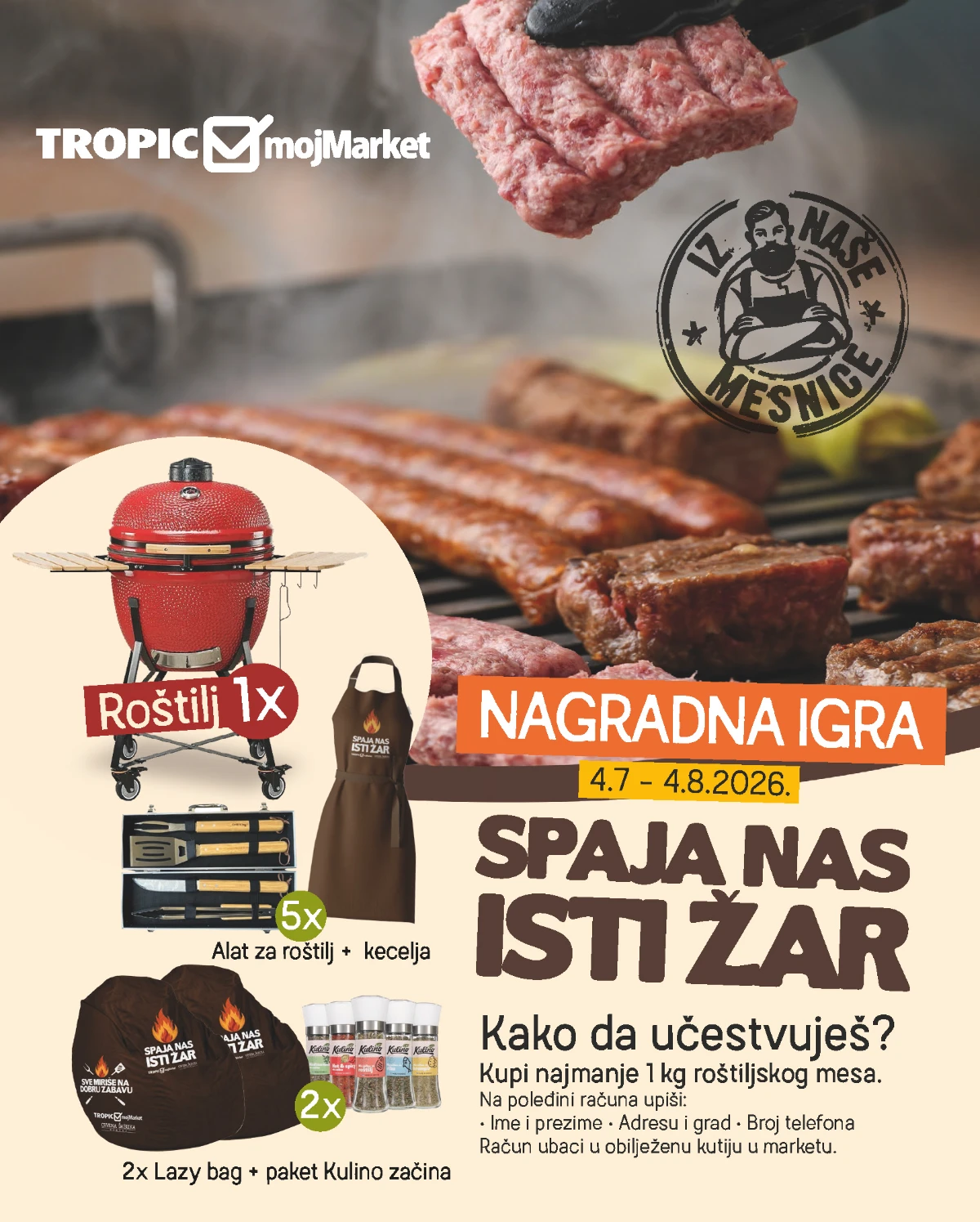 Tropic katalog akcija strana 14 – važi od 1.7. do 31.7.2026.