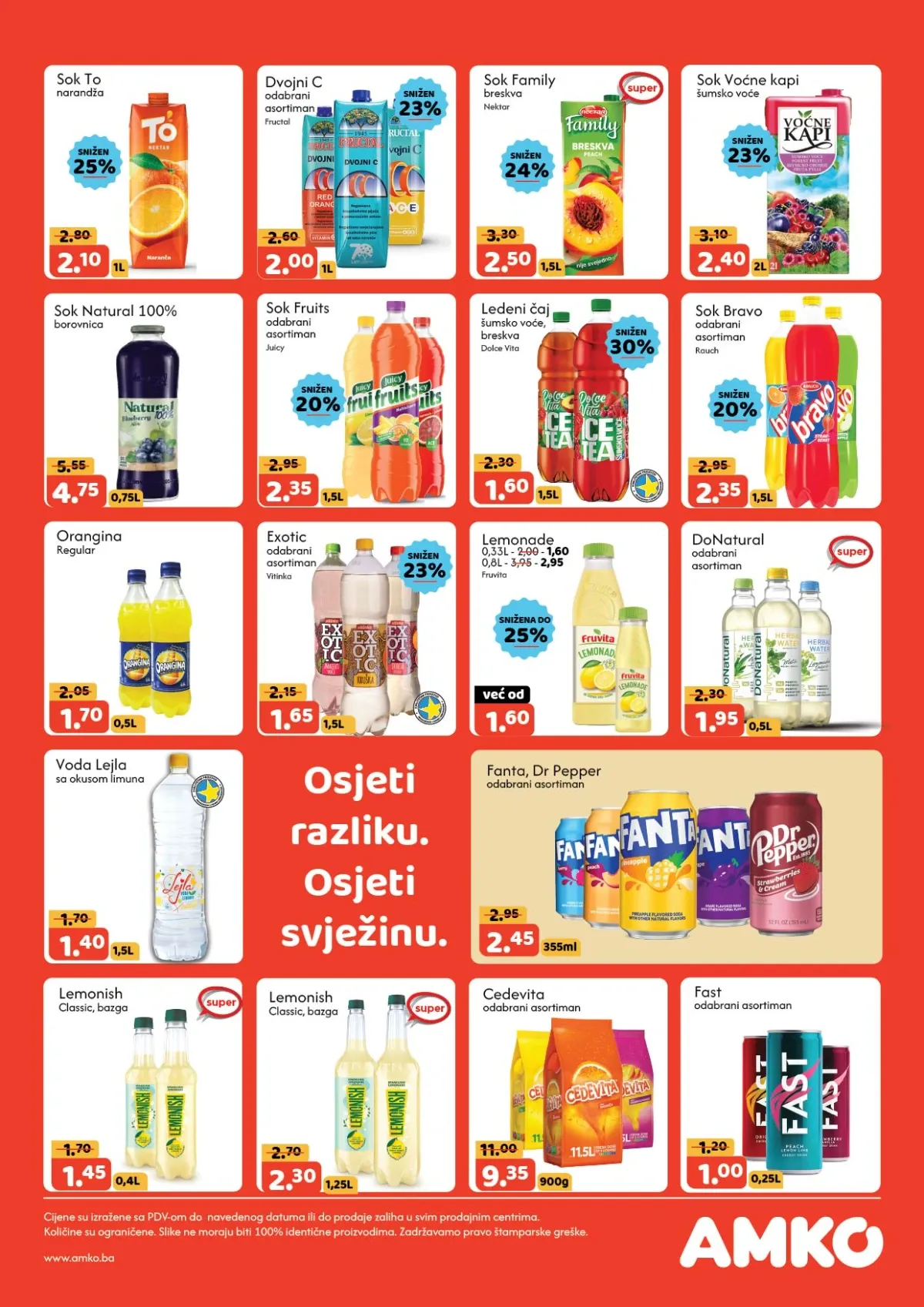 Amko katalog akcija strana 7 – važi od 6.8. do 20.8.2026.