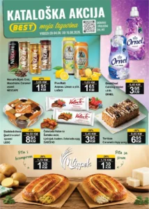 Best katalog akcija strana 1 – važi od 4.8. do 16.8.2026.