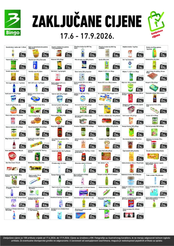 Bingo katalog, strana 1