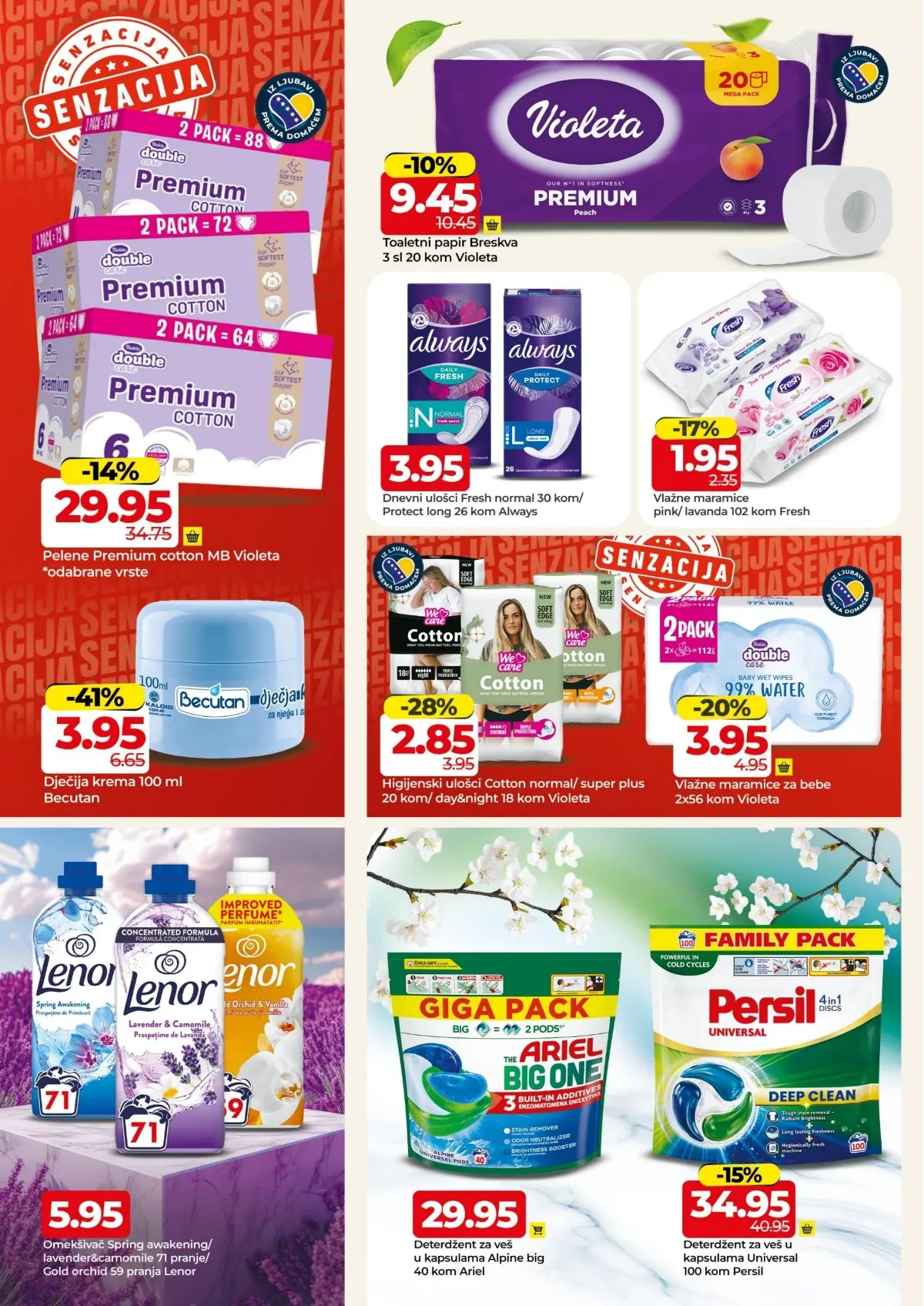 Bingo katalog akcija strana 14 – važi od 18.8. do 30.8.2026.