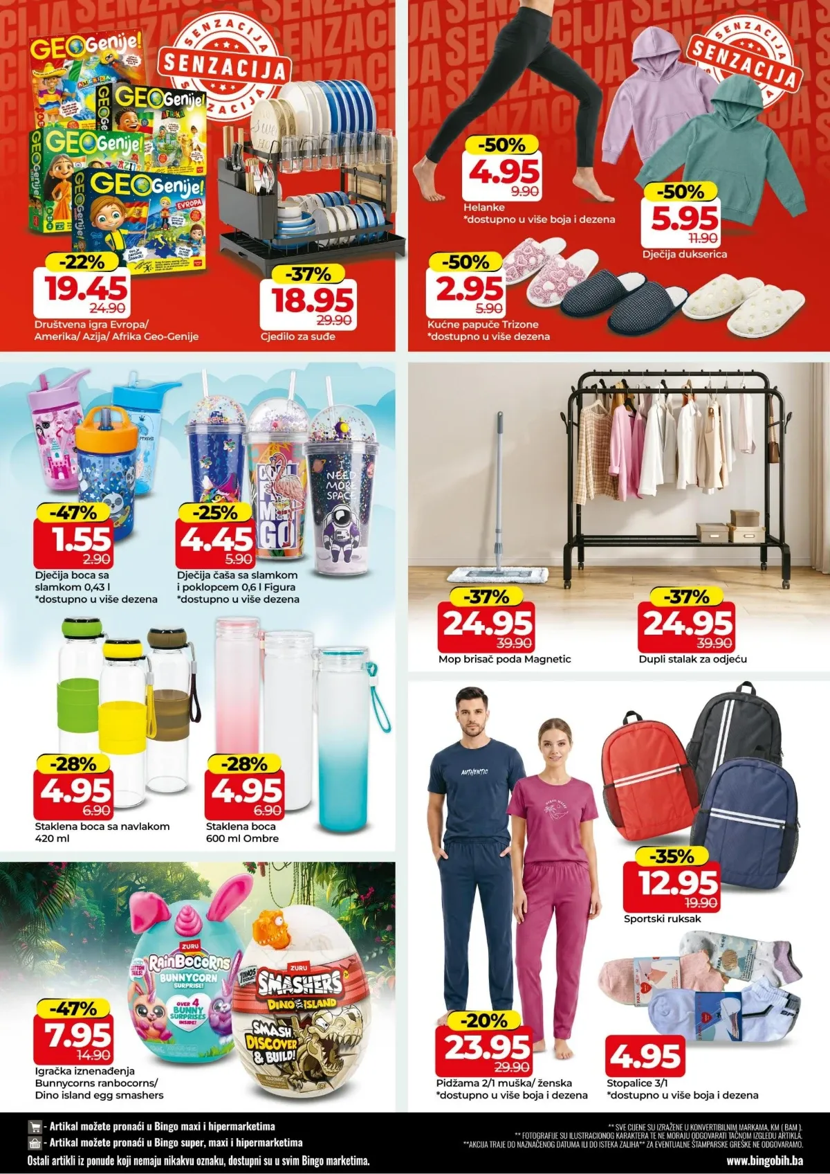 Bingo katalog akcija strana 16 – važi od 1.9. do 13.9.2026.