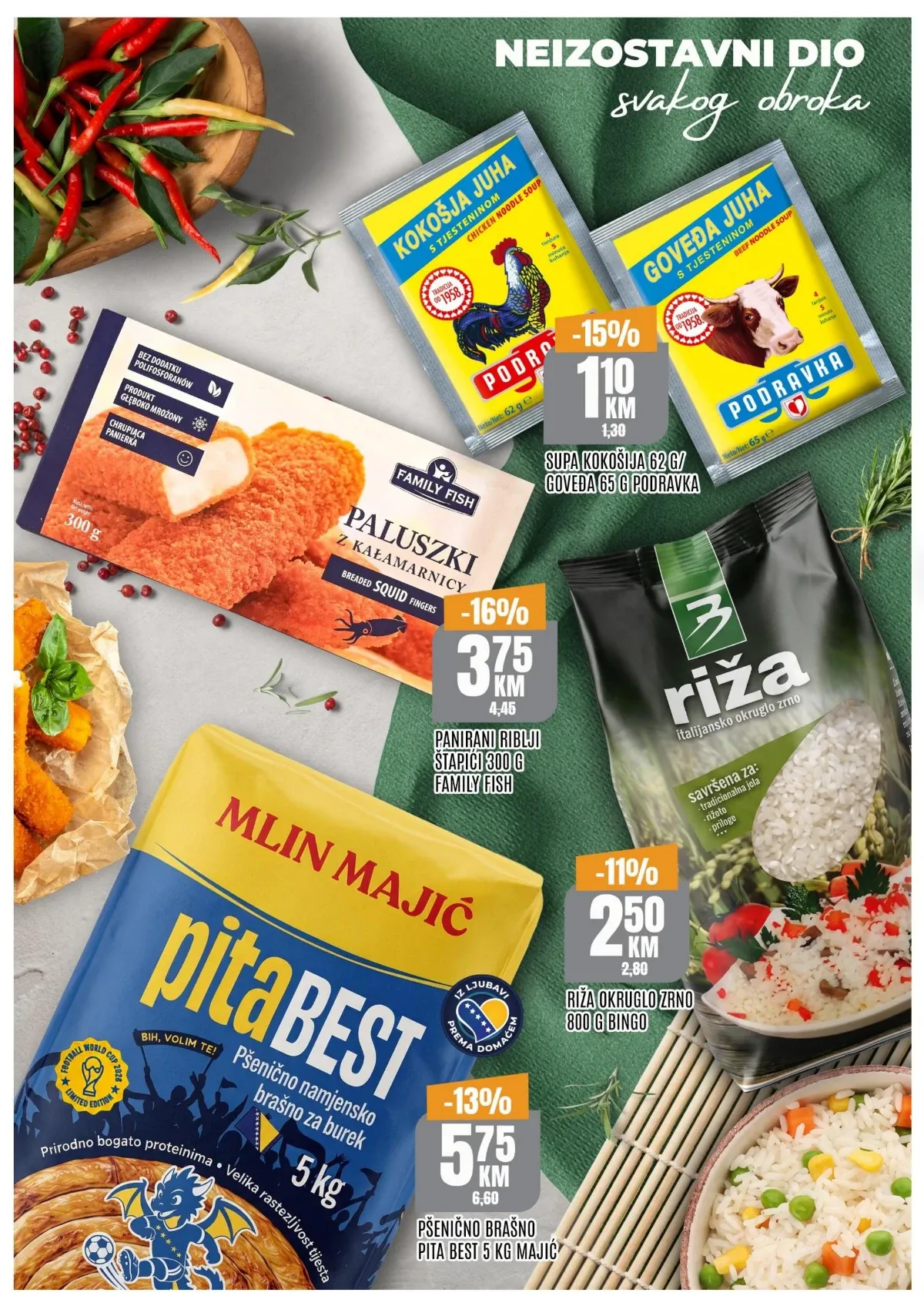 Bingo katalog akcija strana 2 – važi od 6.8. do 9.8.2026.