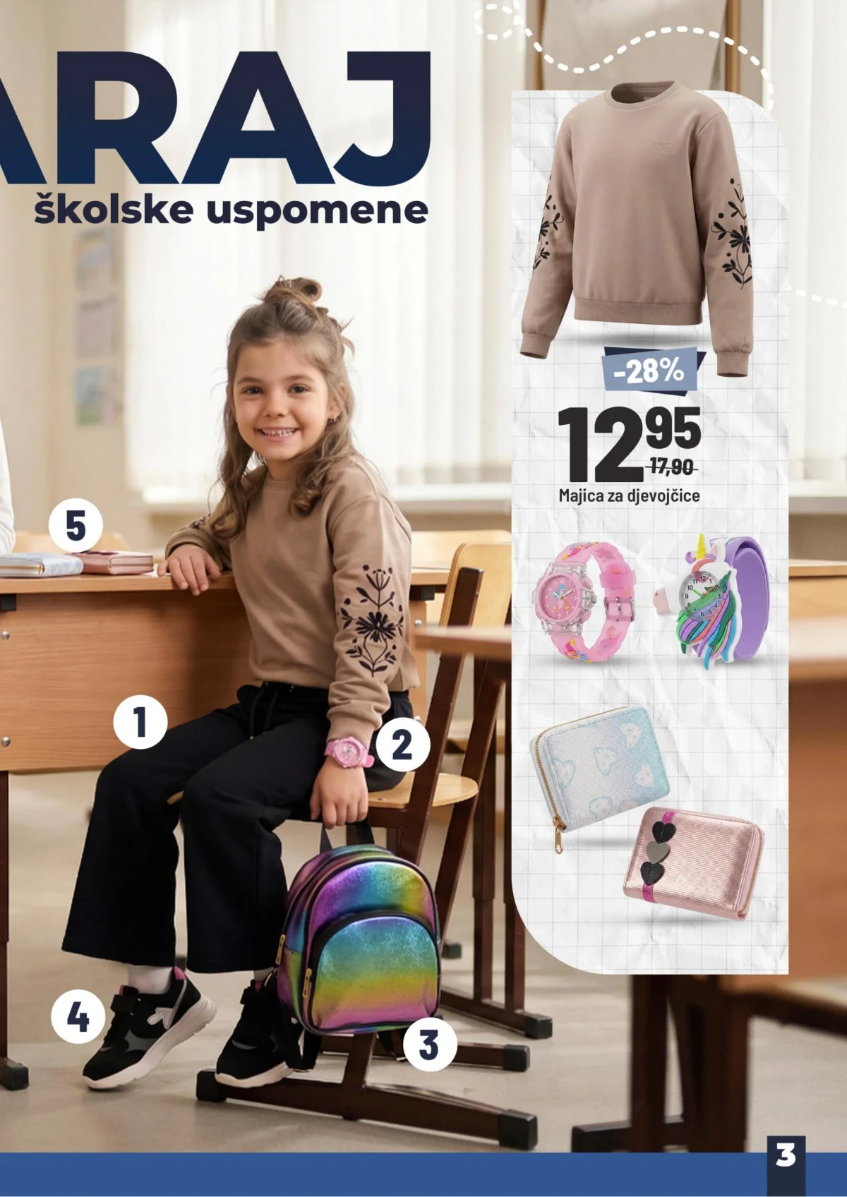 Bingo katalog akcija strana 3 – važi od 12.8. do 2.9.2026.