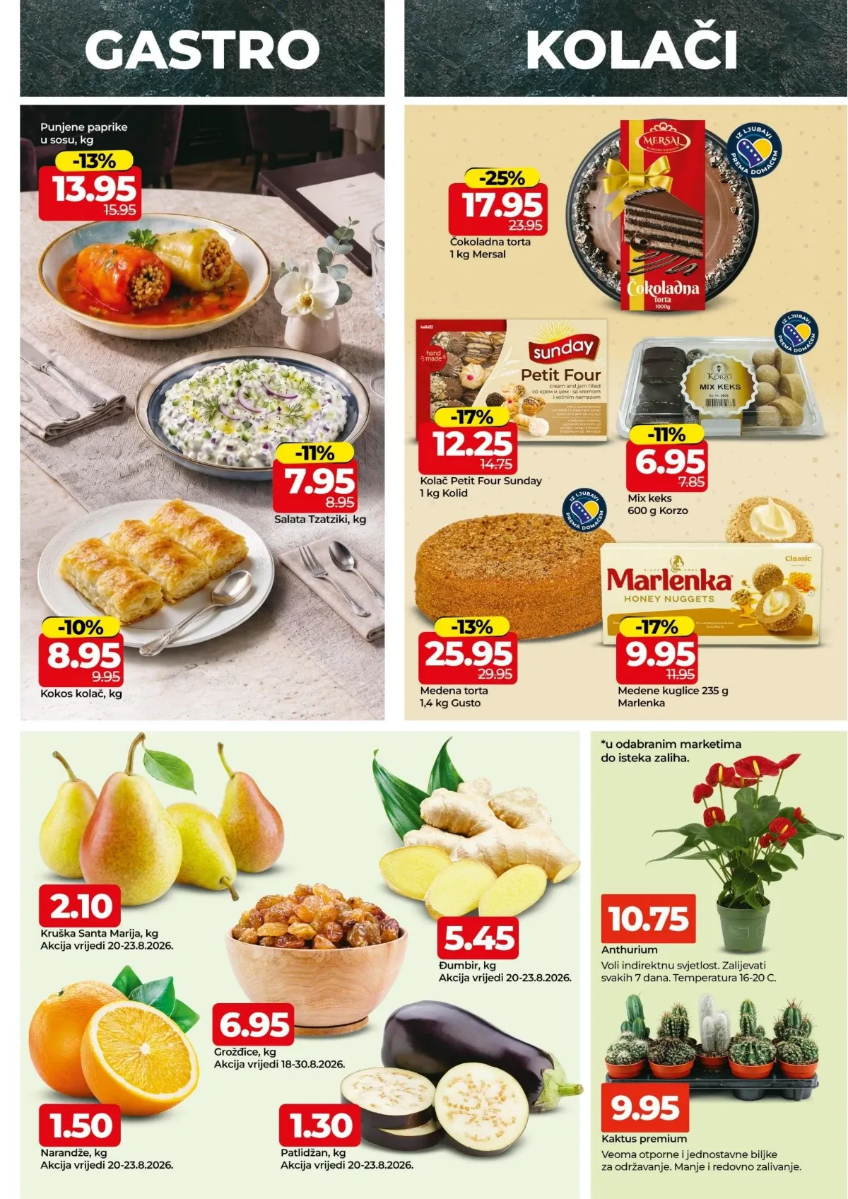 Bingo katalog akcija strana 3 – važi od 18.8. do 30.8.2026.
