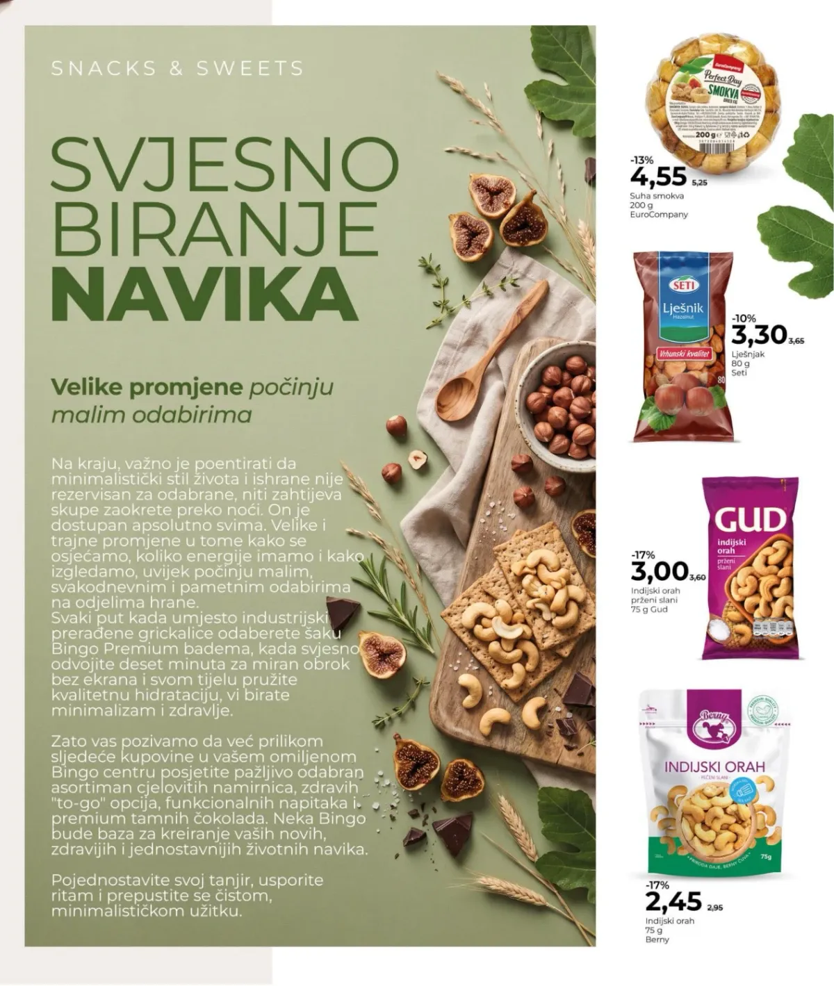 Bingo katalog akcija strana 45 – važi od 11.8. do 1.9.2026.
