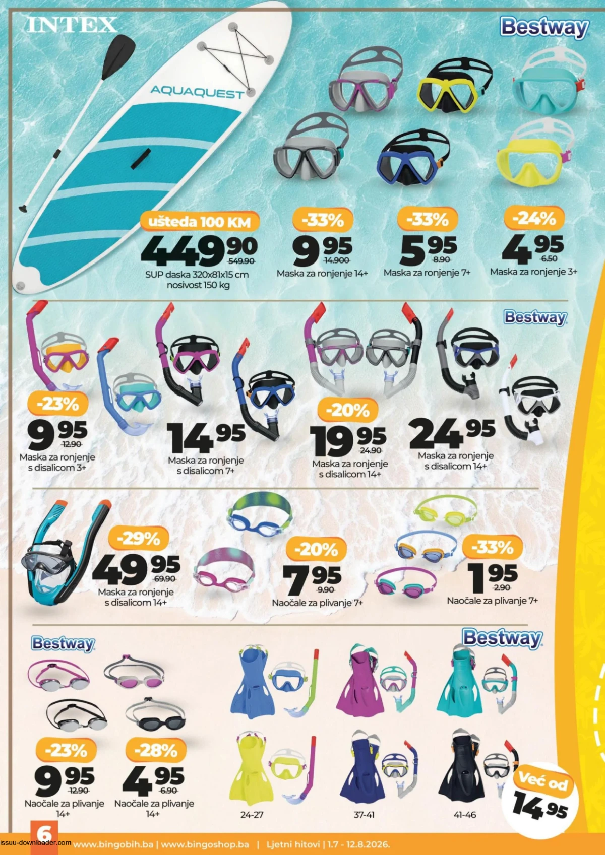 Bingo katalog akcija strana 6 – važi od 1.7. do 12.8.2026.