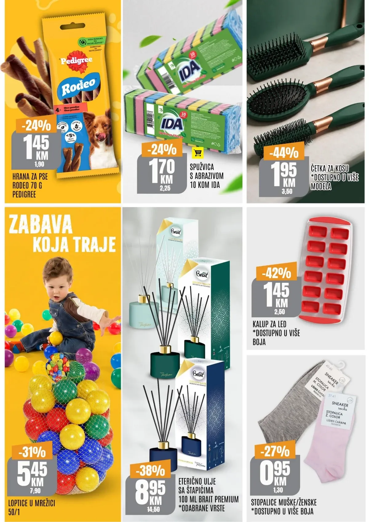 Bingo katalog akcija strana 7 – važi od 6.8. do 9.8.2026.