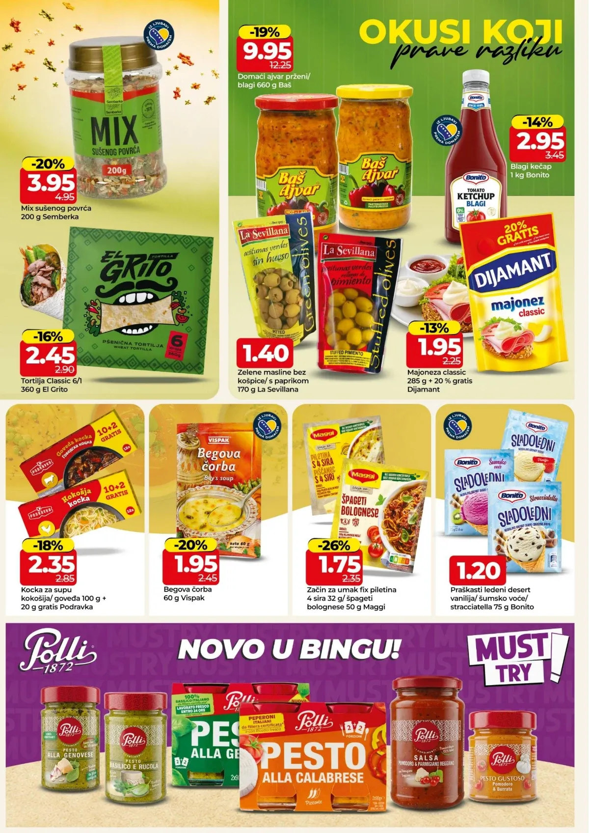 Bingo katalog akcija strana 8 – važi od 18.8. do 30.8.2026.
