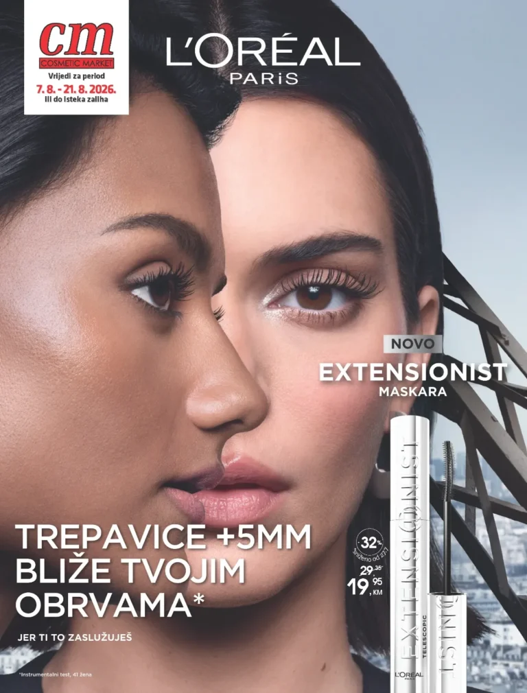 CM katalog akcija strana 1 – važi od 7.8. do 21.8.2026.